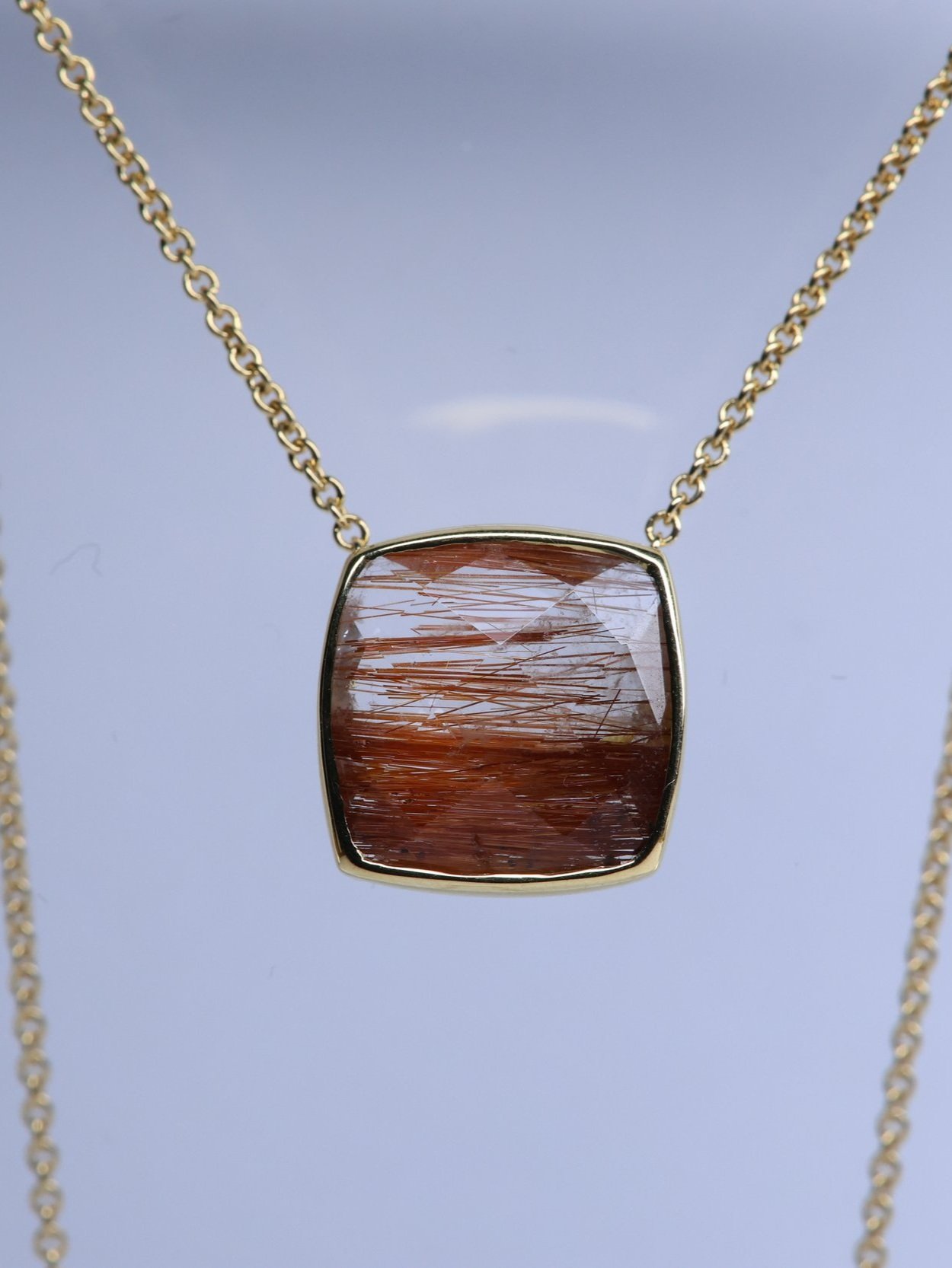 Rutilated Quartz Necklace