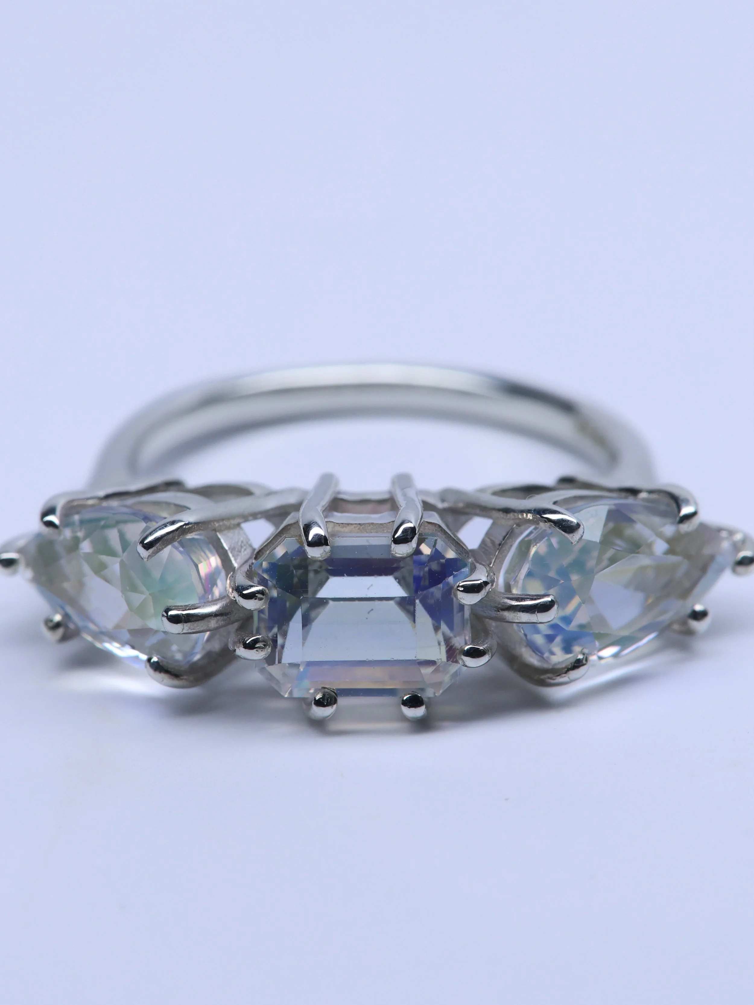 The Silver Eclipse Ring