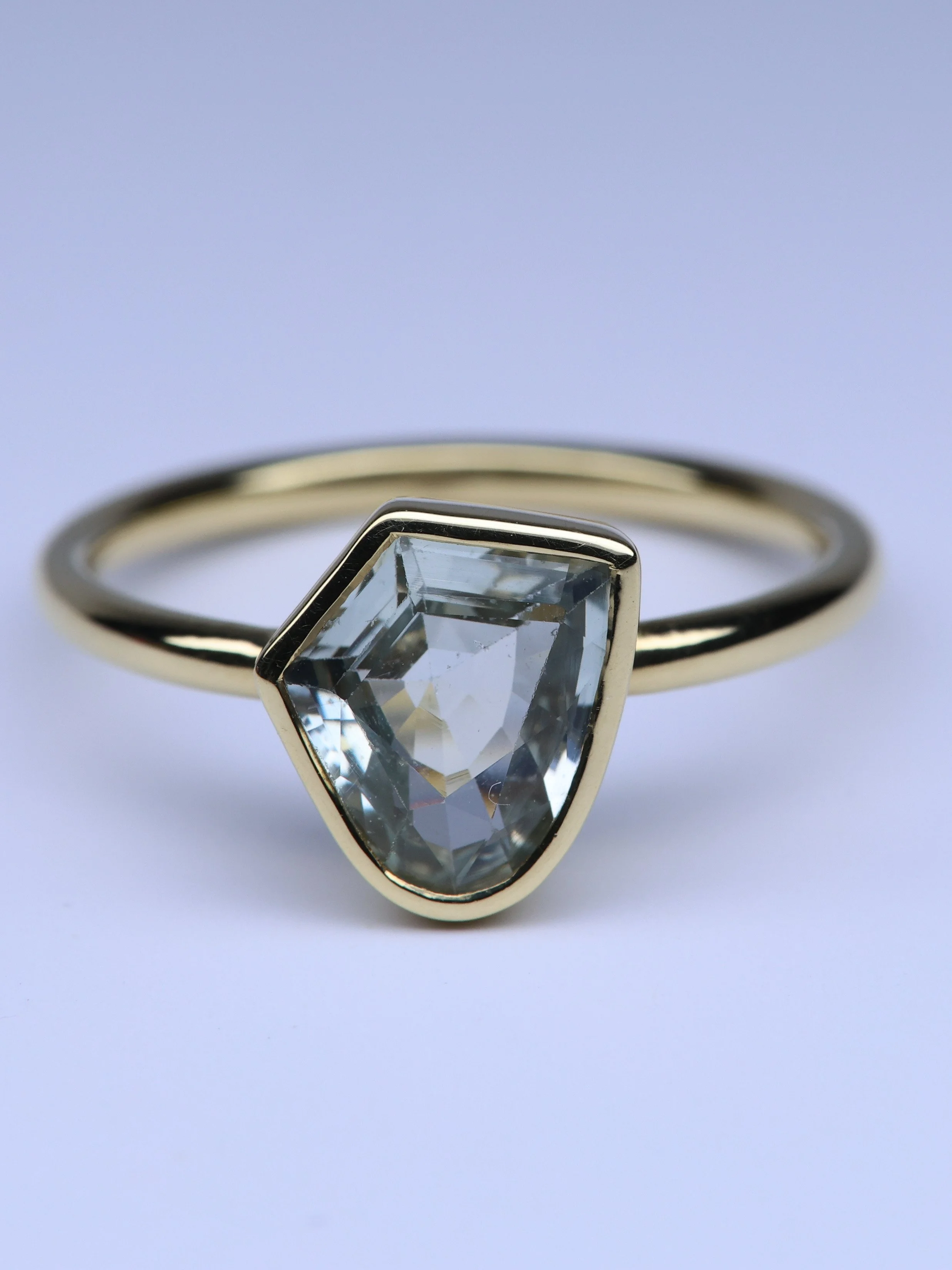 The Abstract Sapphire Ring