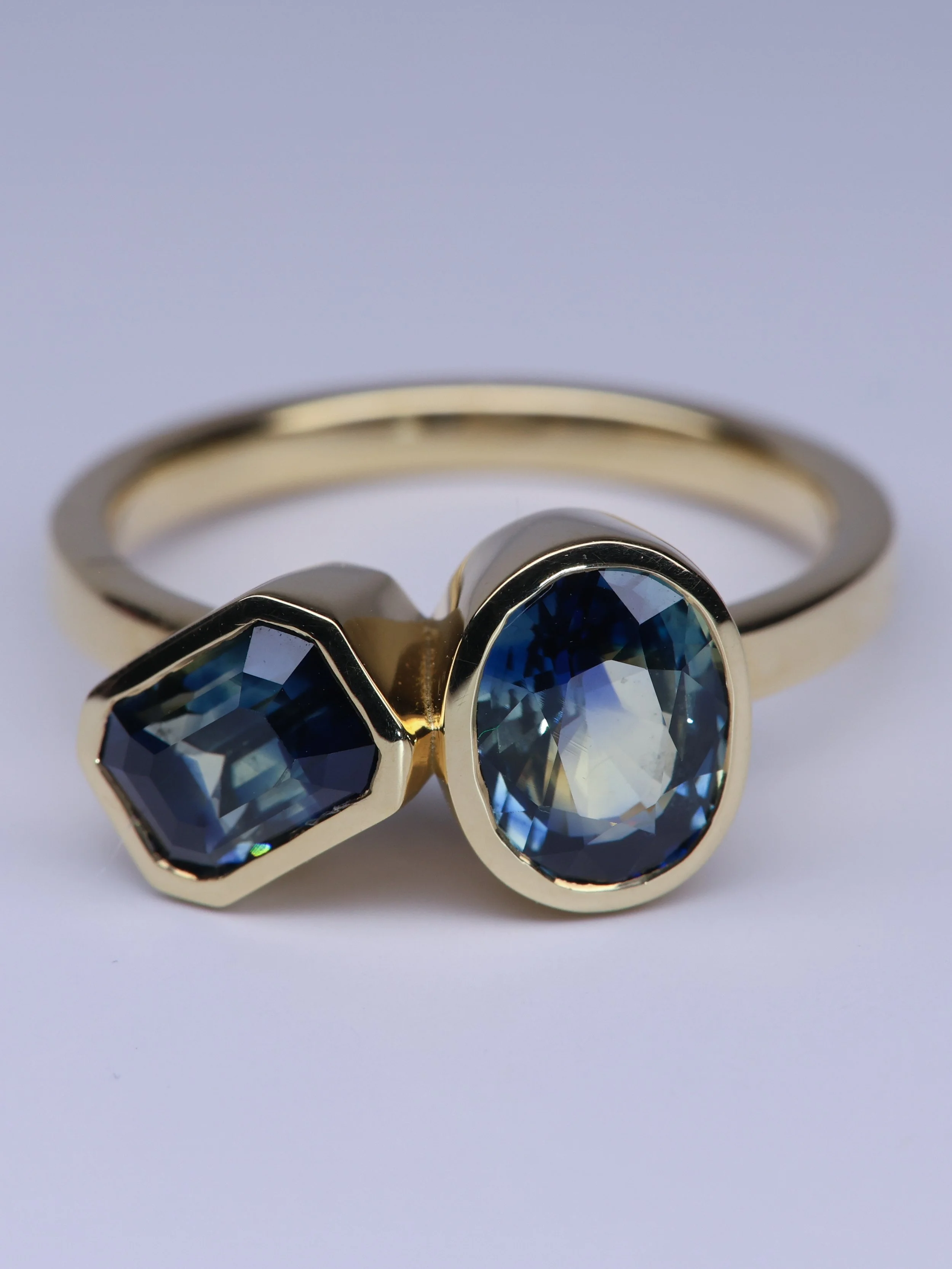 The Bi Colour Duo Ring