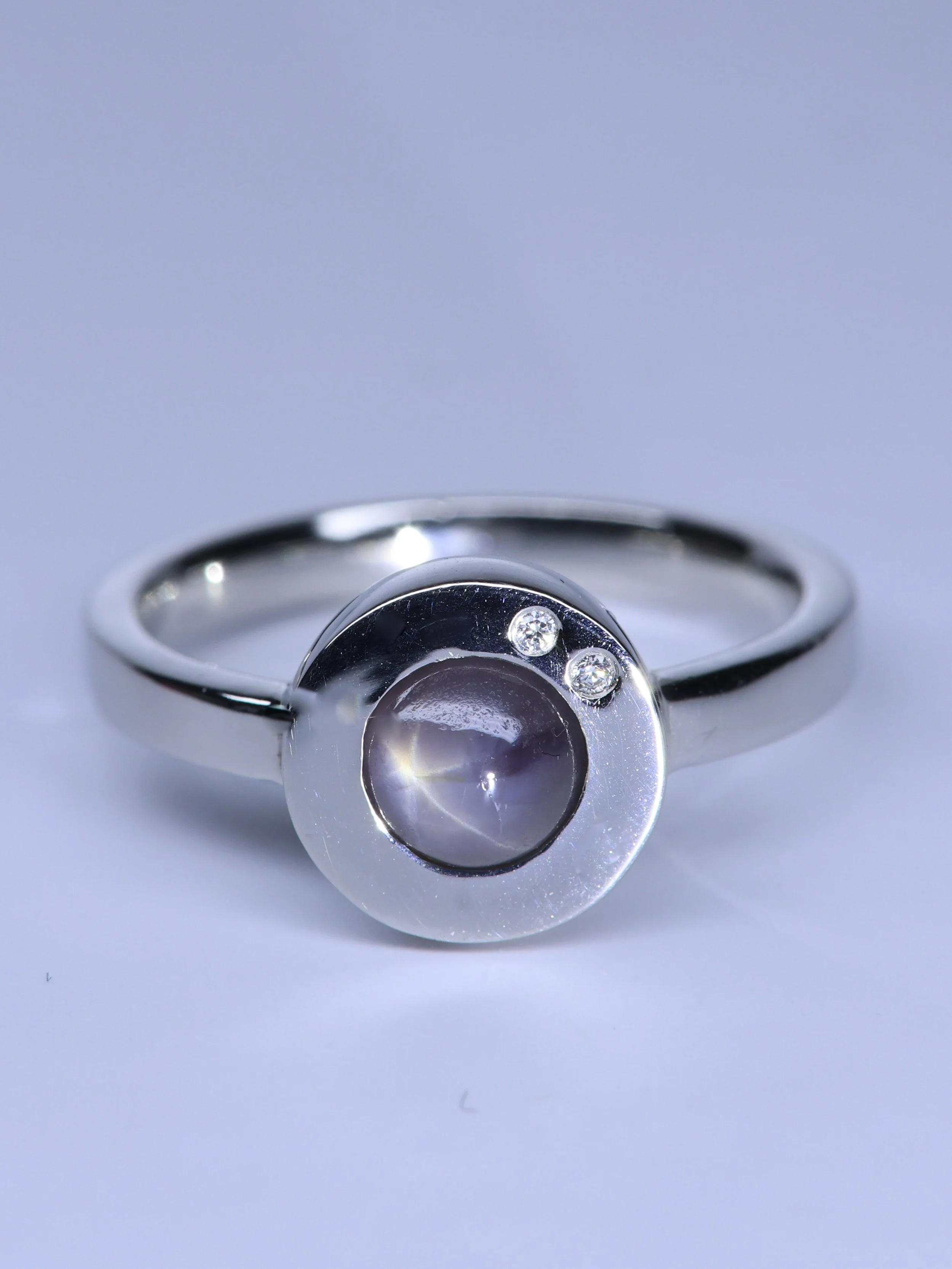 The Supernova Sapphire Ring