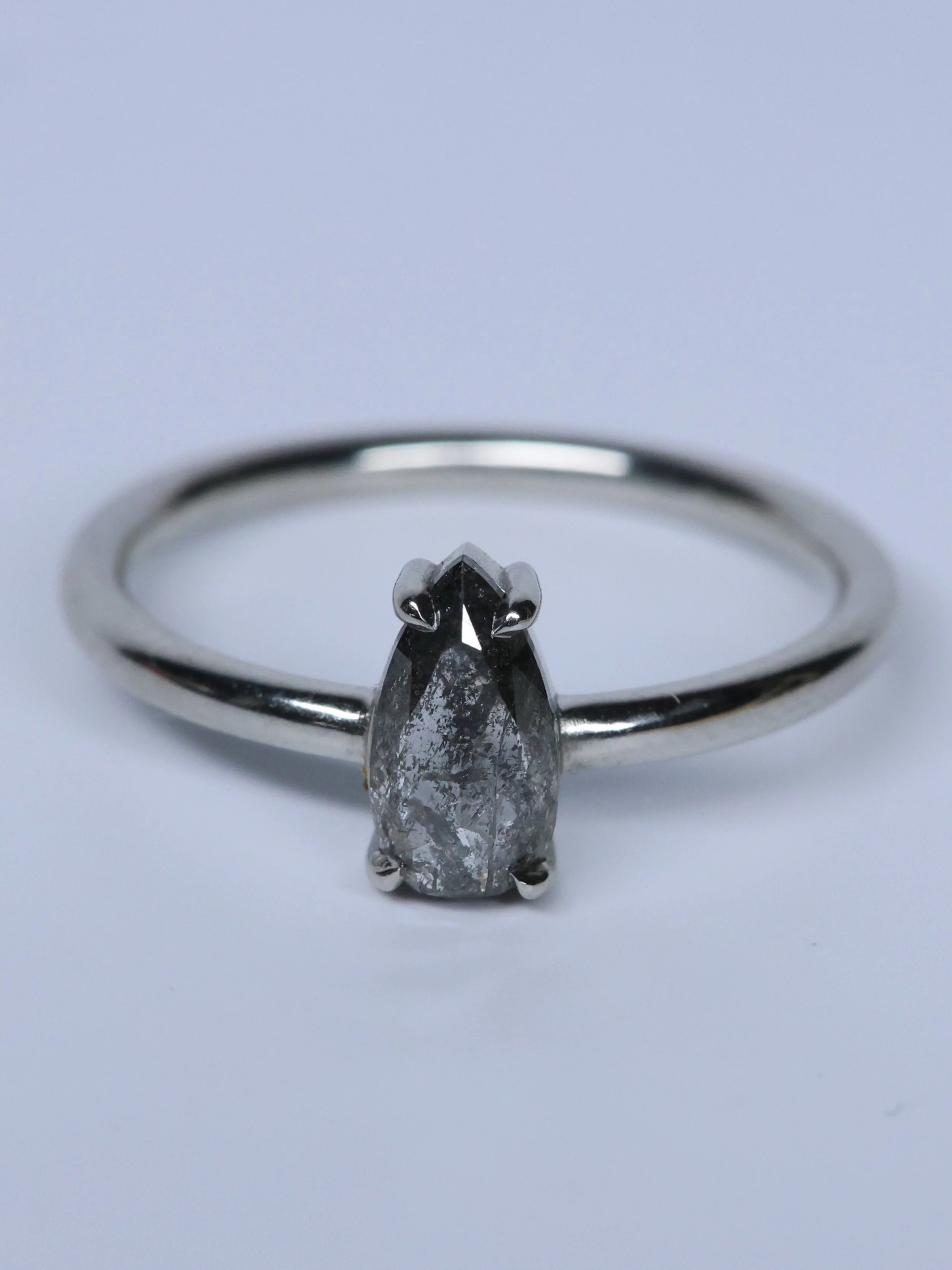 The Speckled Teardrop Ring