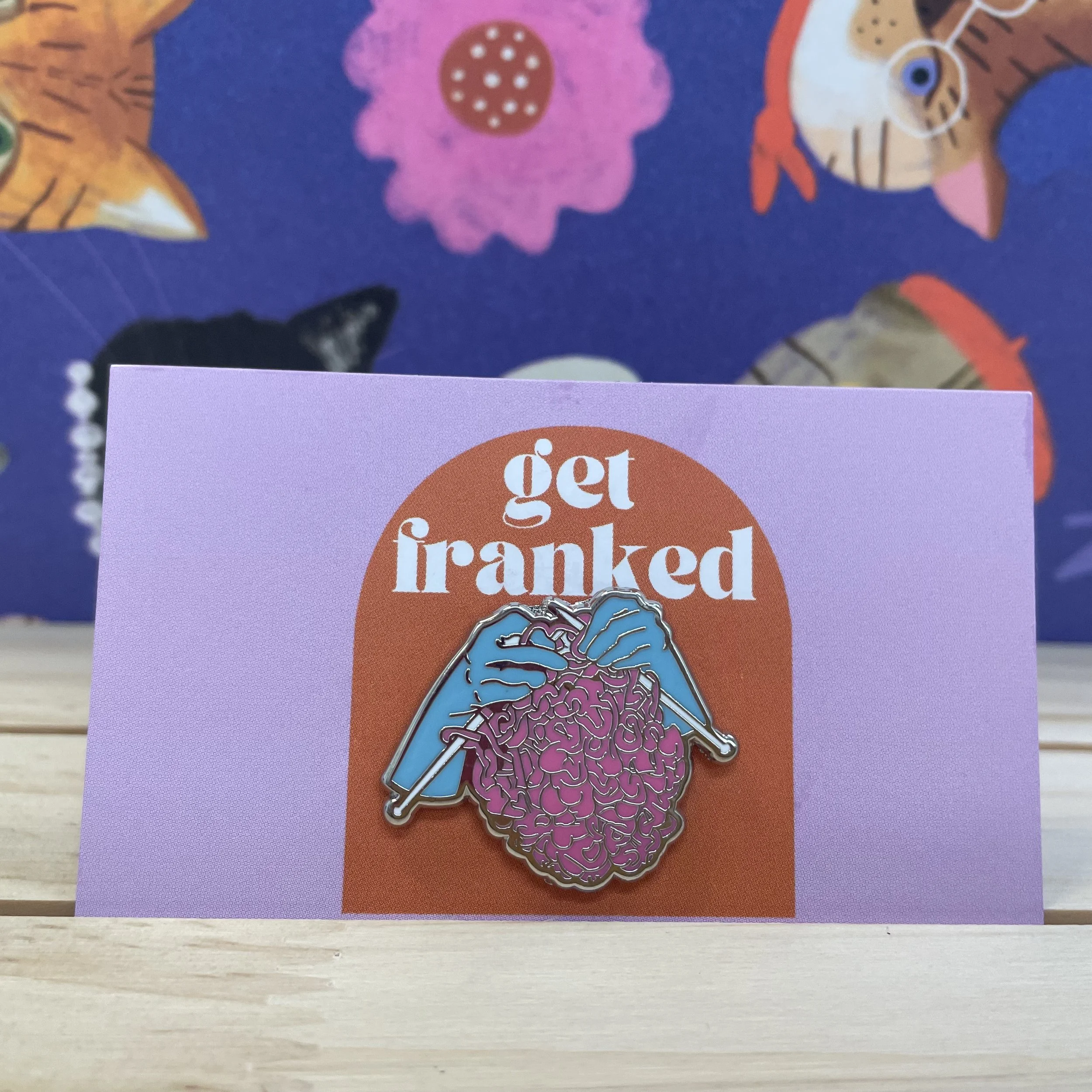 Pin: Knitting a brain