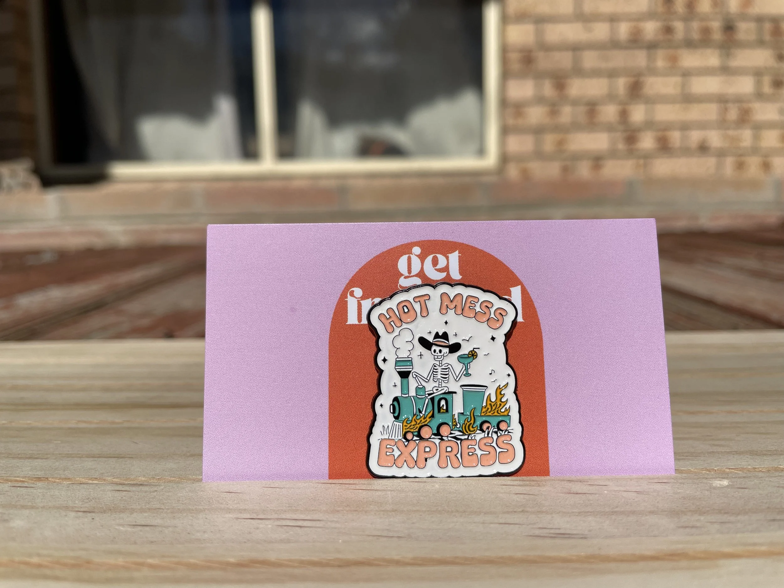 Needle Minder: "Hot mess express"