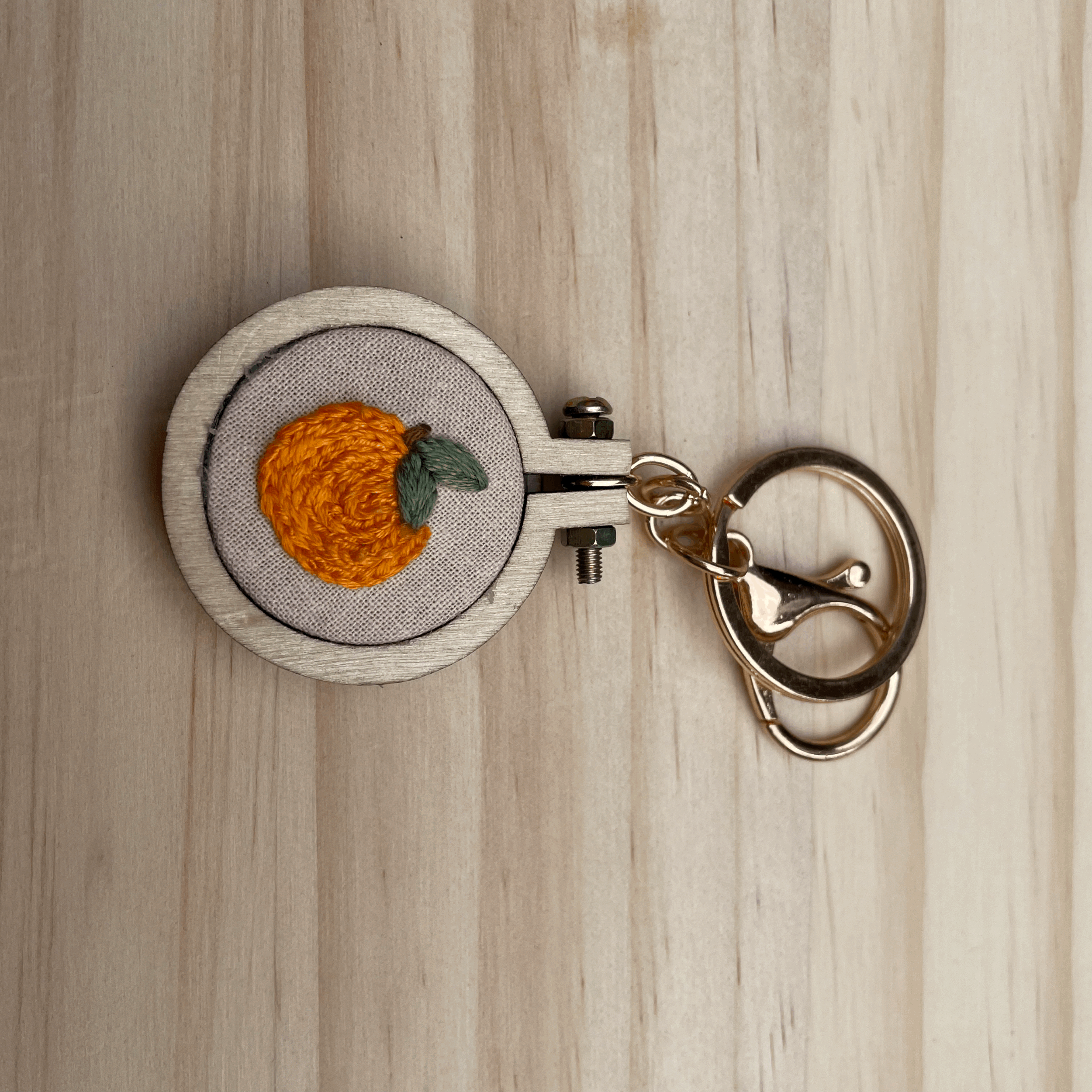 Key ring: Orange