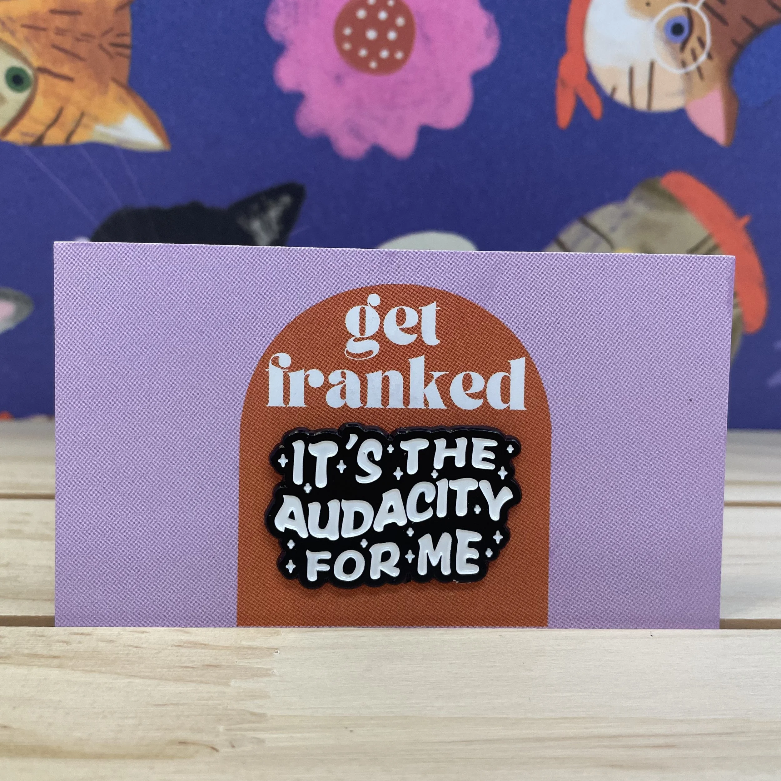 Pin: "It's the audacity for me"