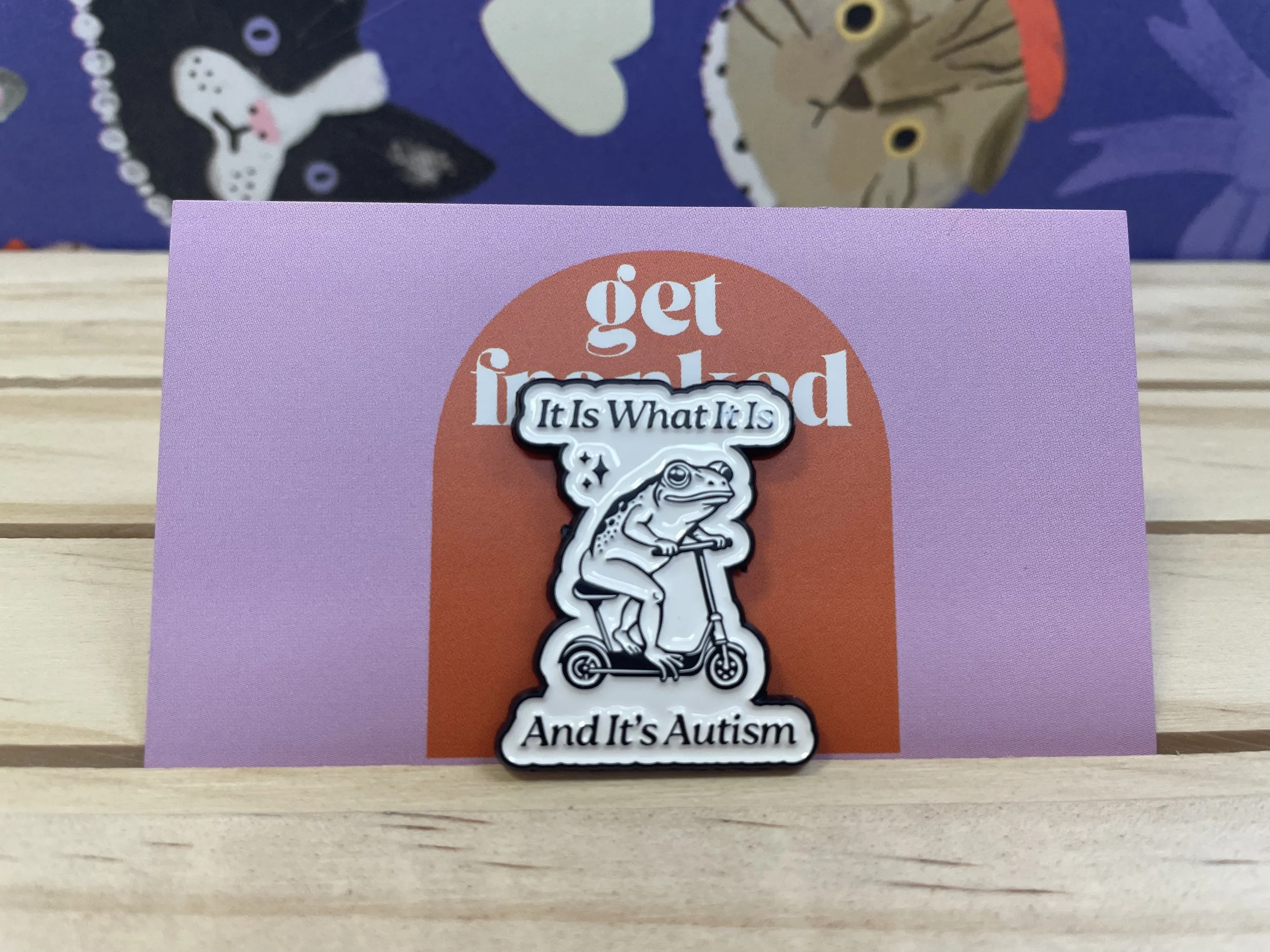 Pin: "It is what it is and it's autism"