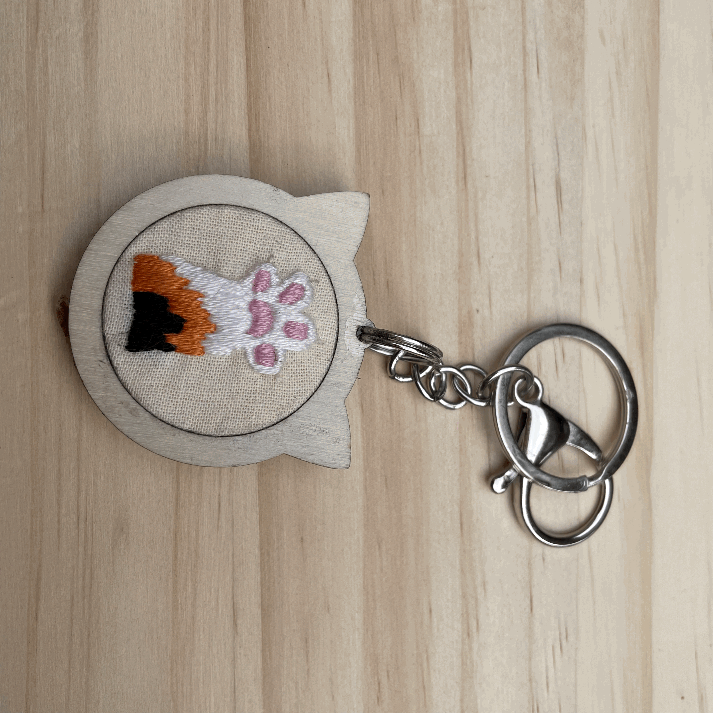 Key ring: Cat paw