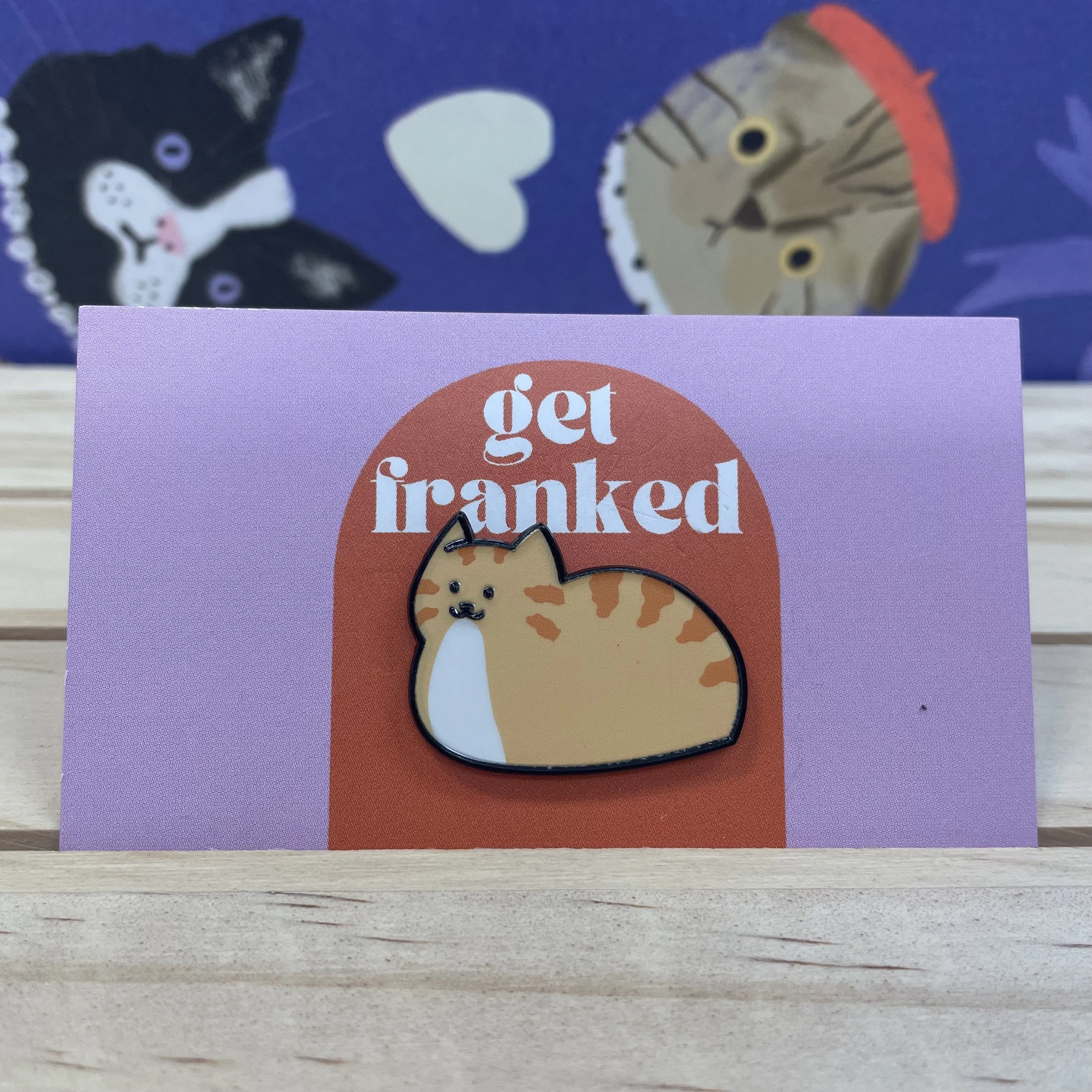 Pin: Orange loaf cat