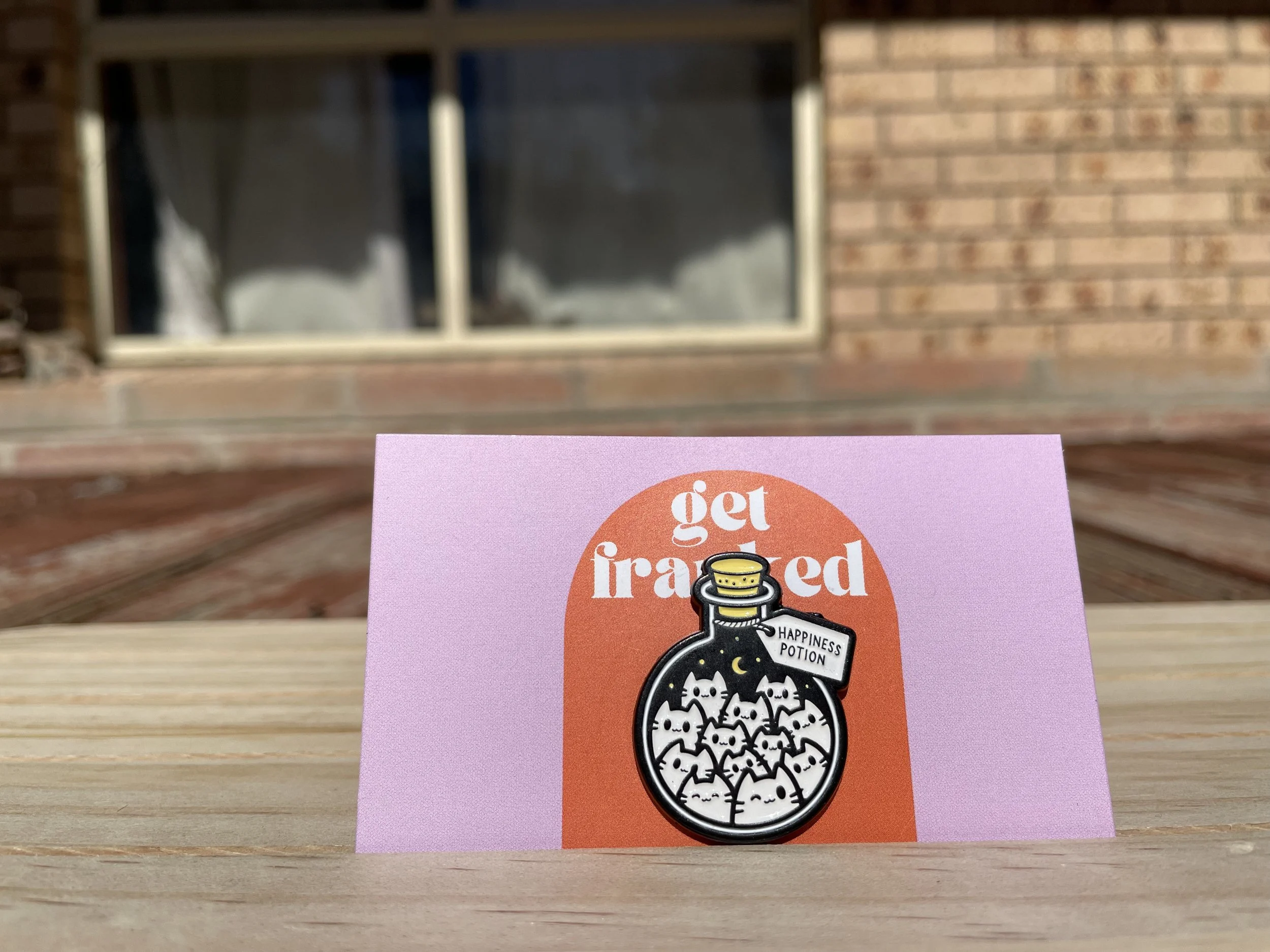 Needle minder: "Happiness potion"