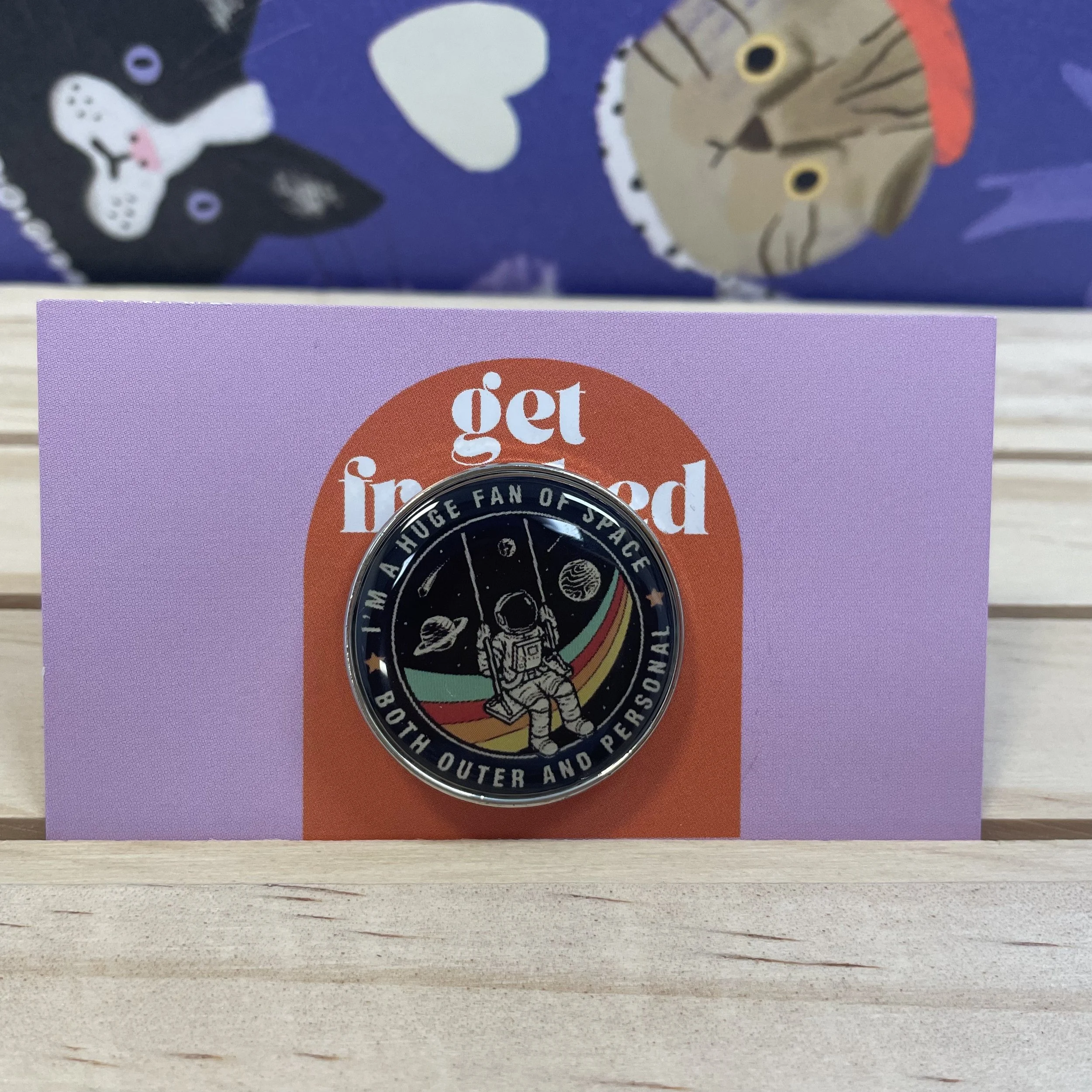 Pin: "I'm a big fan of space, both outer and personal"