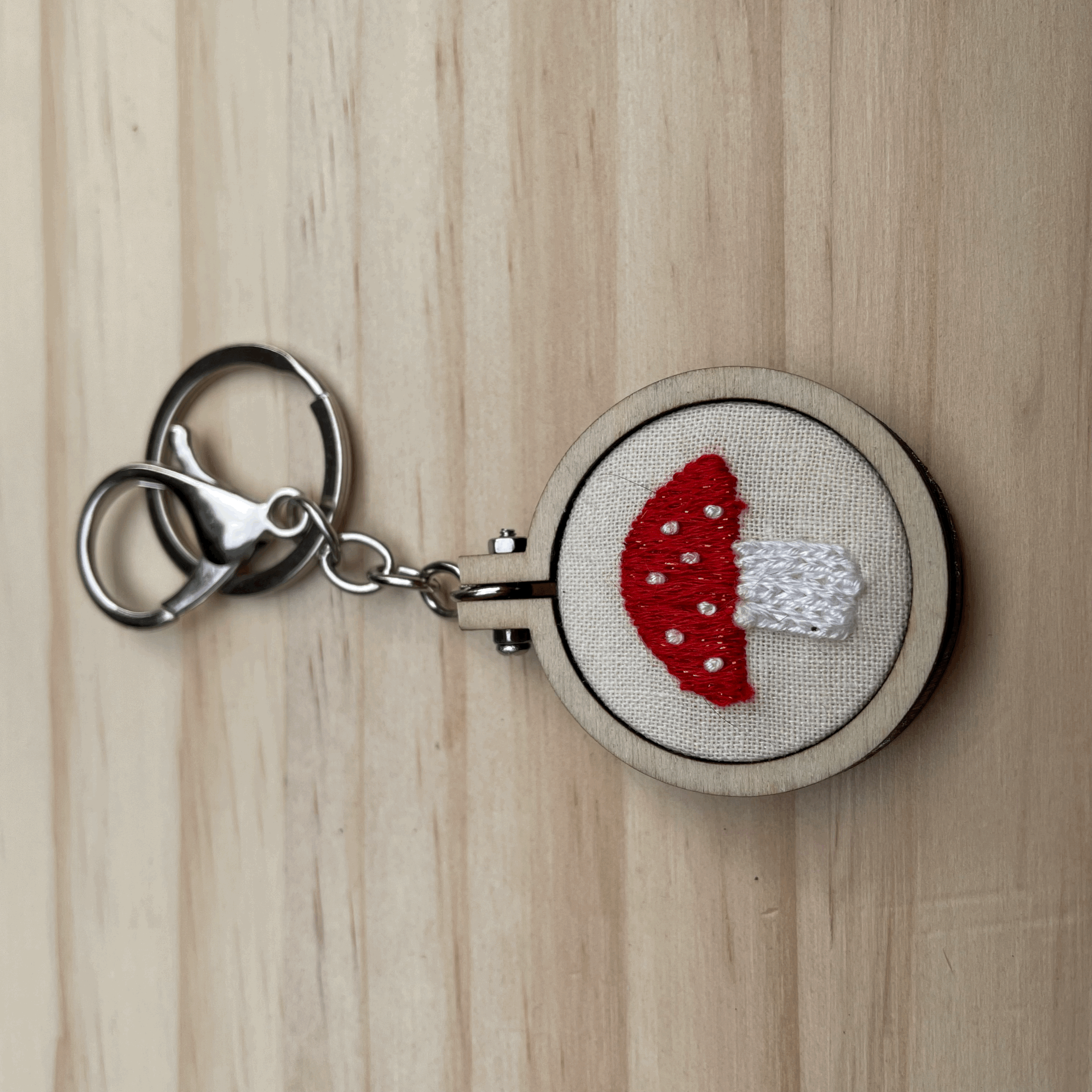 Key ring: Mushroom
