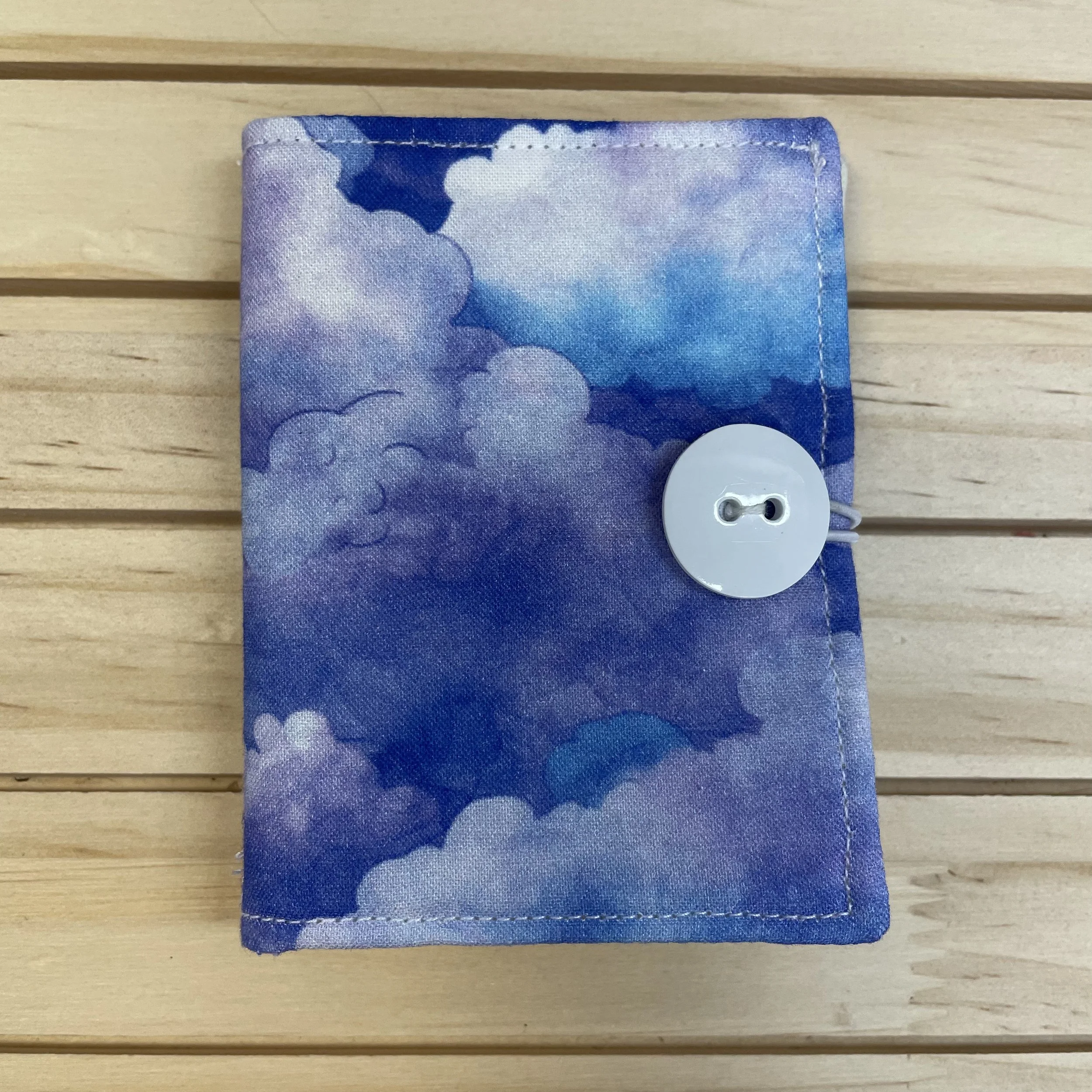 Needlebook: Blue/white clouds
