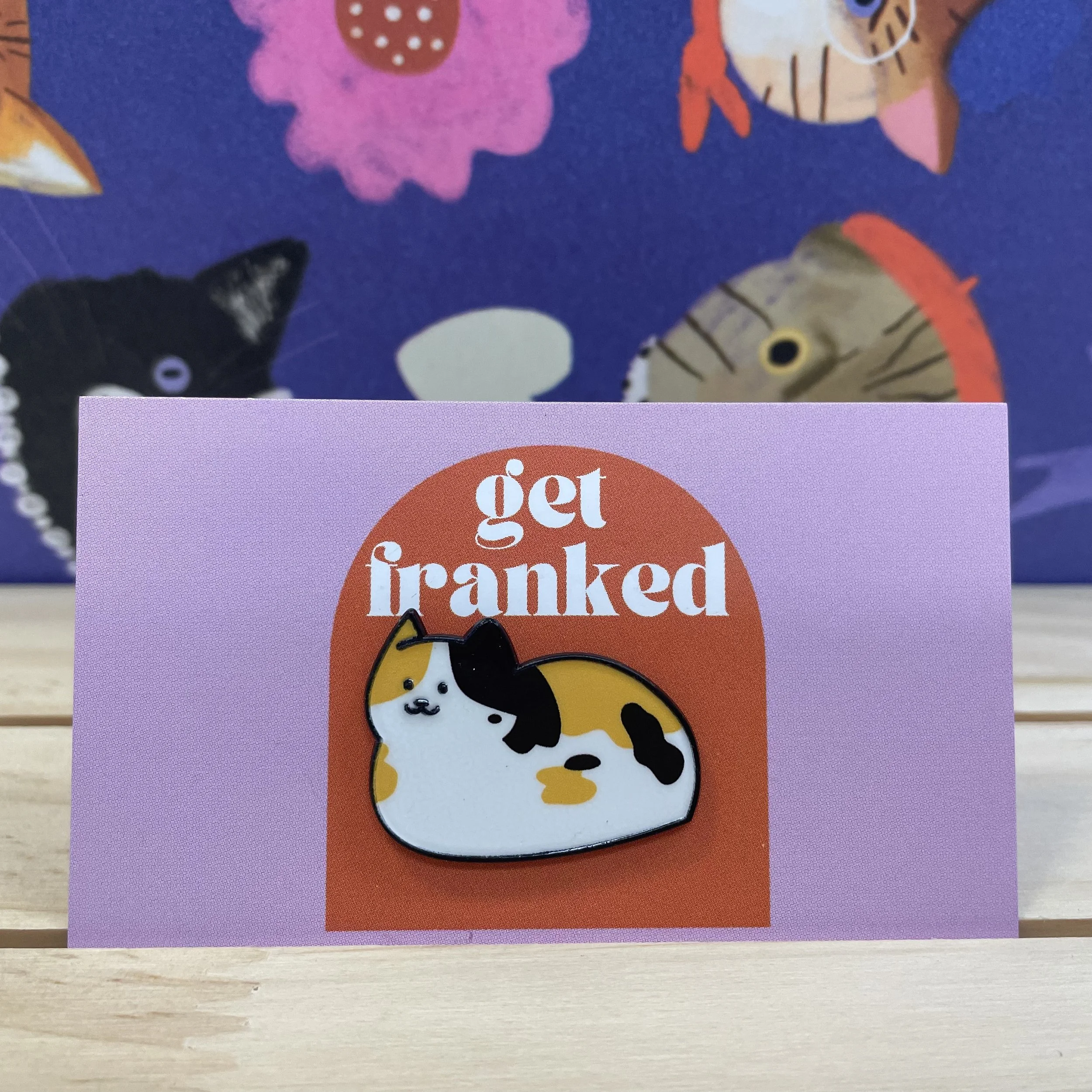 Pin: Calico loaf cat