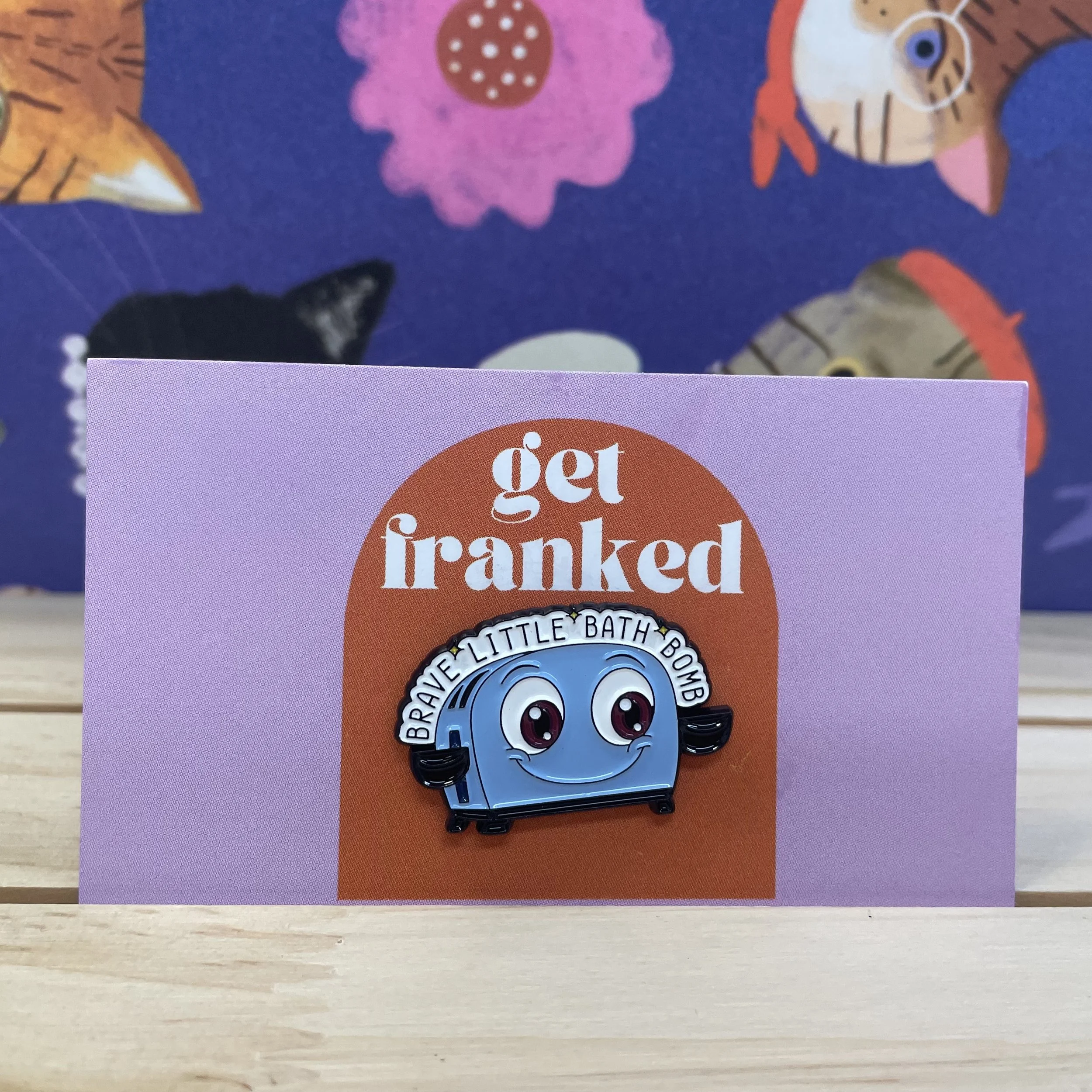 Pin: "Brave little bath bomb"