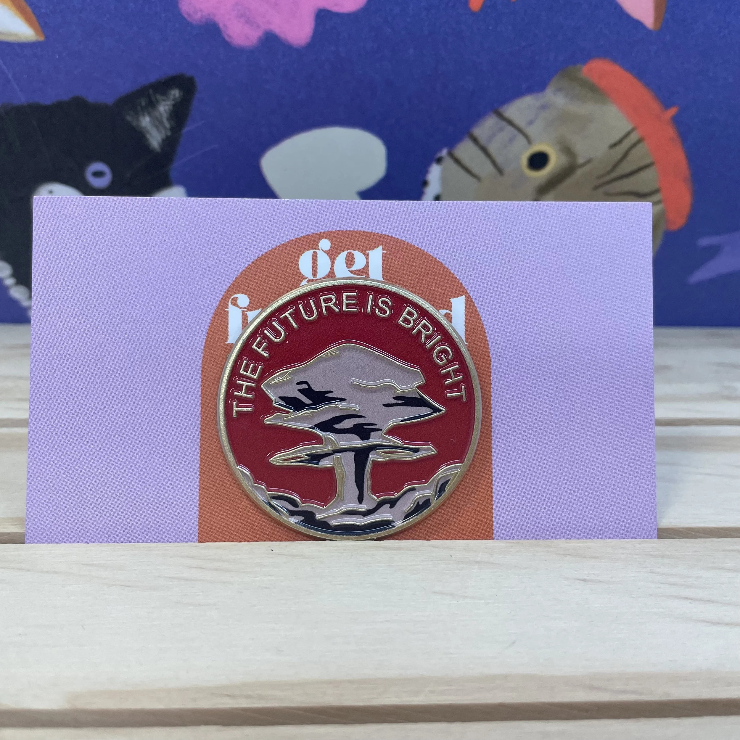 Pin: "The future is bright"