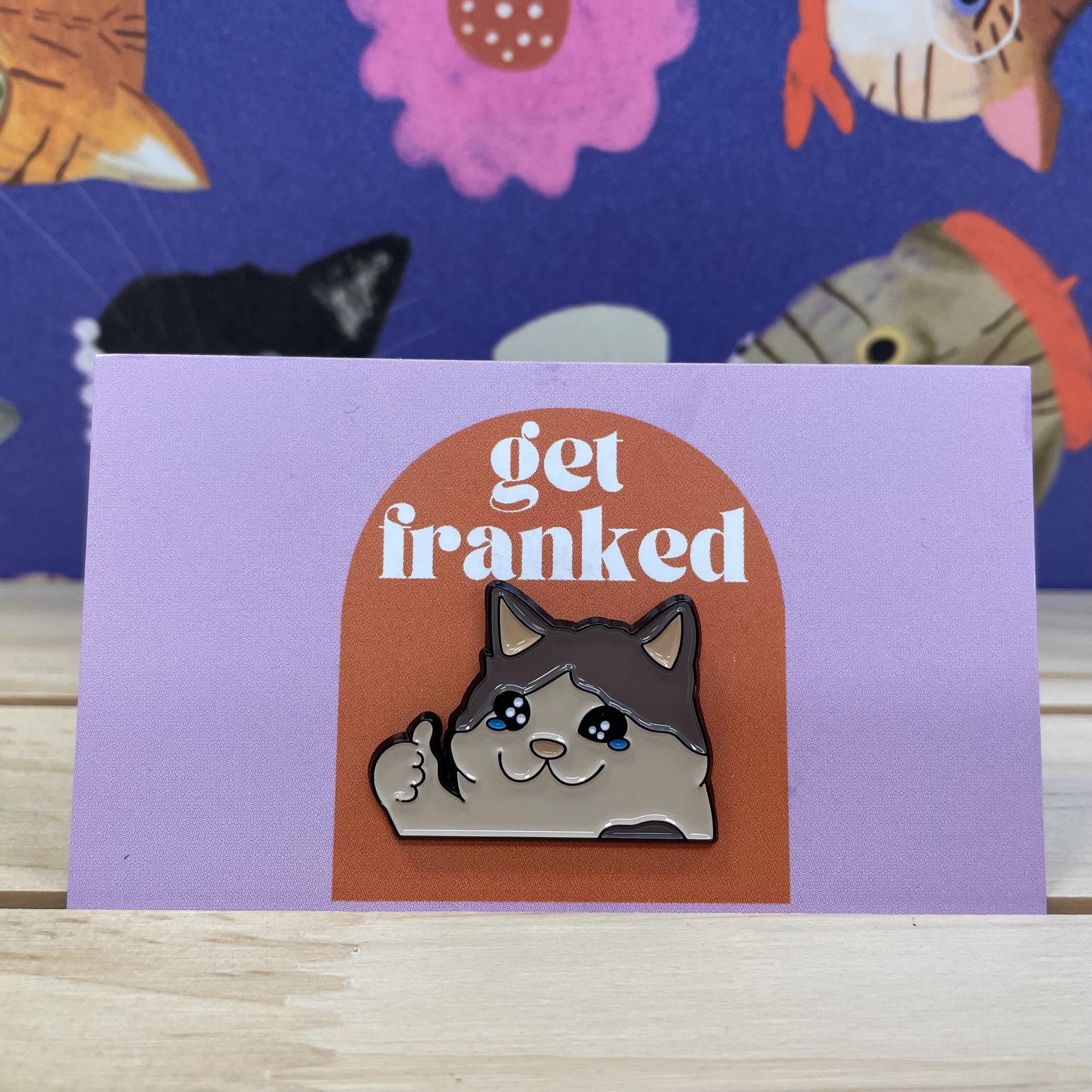 Pin: Thumbs up crying cat meme