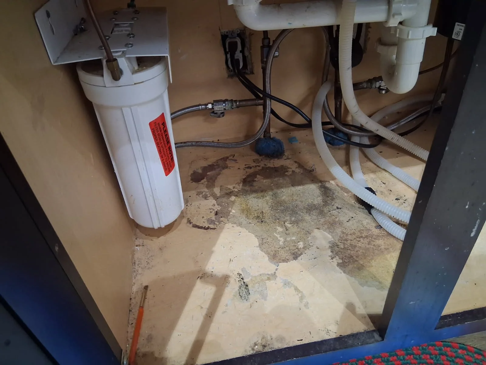 BEFORE (ROTTEN FLOOR)