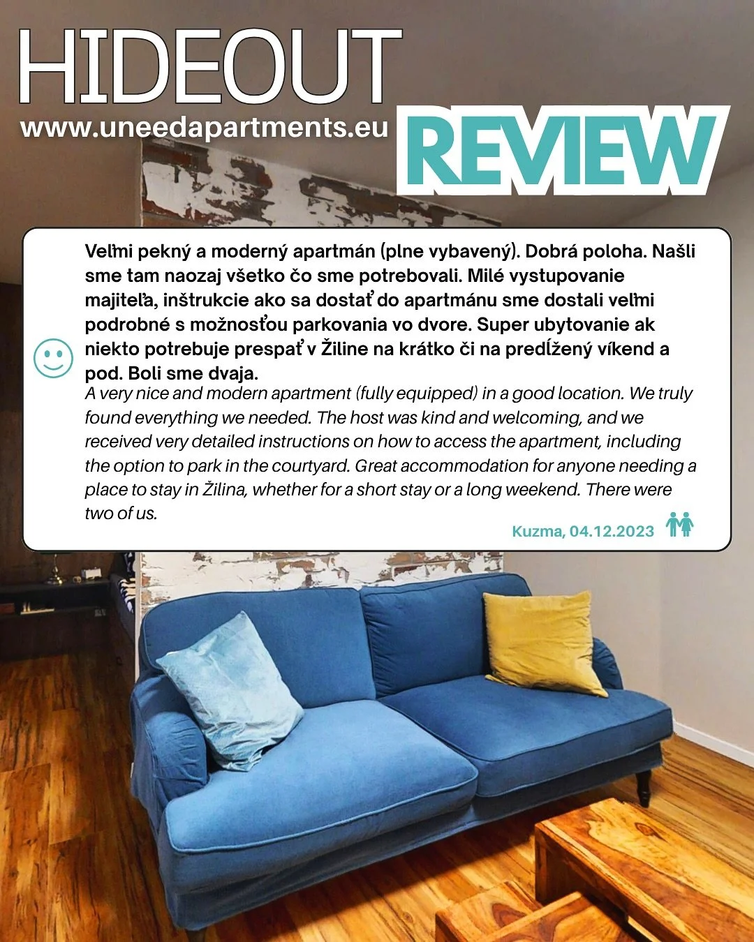 Reviews ✨ 

#review #apartment #uneed #uneedapartments