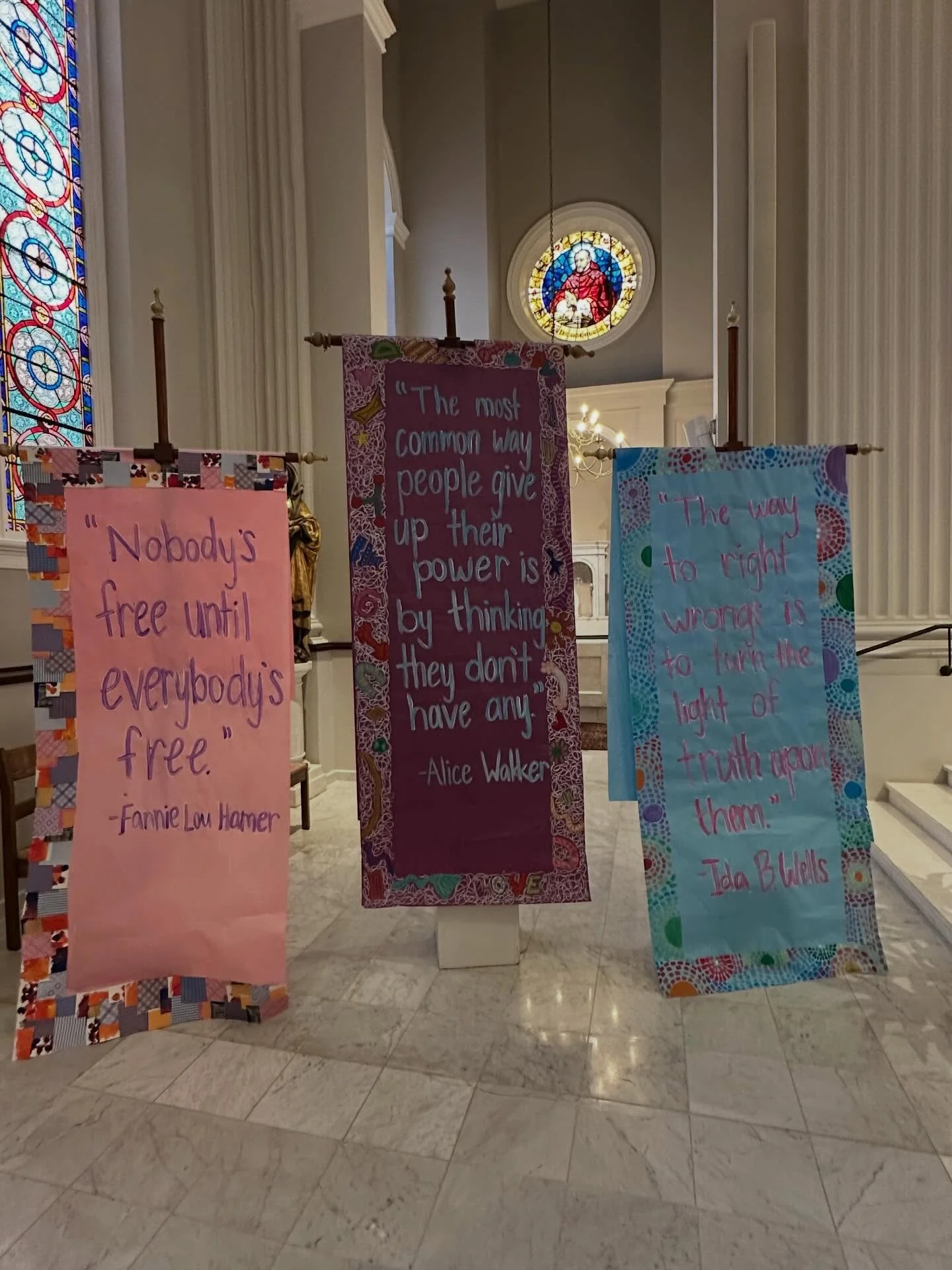 Today our community gathered for a beautiful Black History Month prayer service as we welcomed Charlene Howard, Executive Director of Pax Christi. Mrs. Howard shared the powerful Zulu term Ubuntu,&nbsp;&ldquo;I am because we are&rdquo;, reminding us 