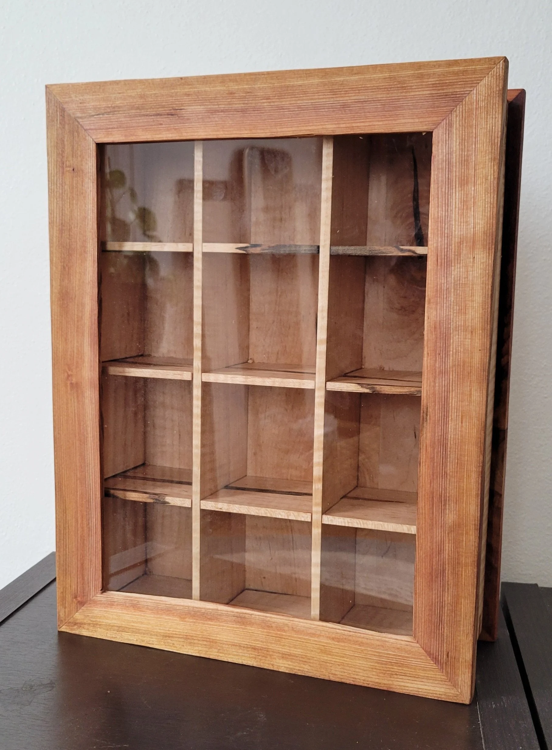 Maple/Redwood display cabinet- front.jpeg