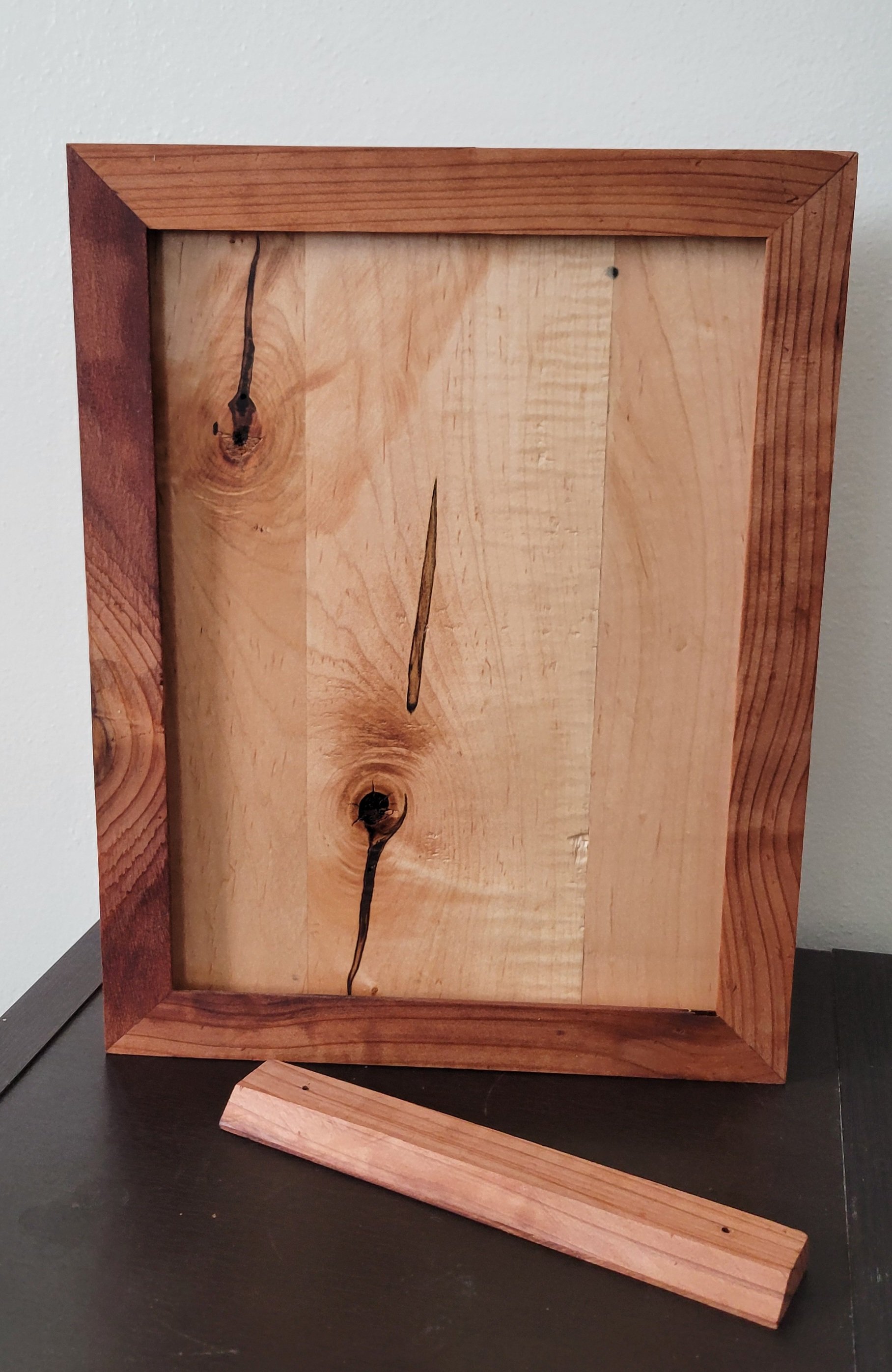 Maple/Redwood display cabinet- back.jpeg