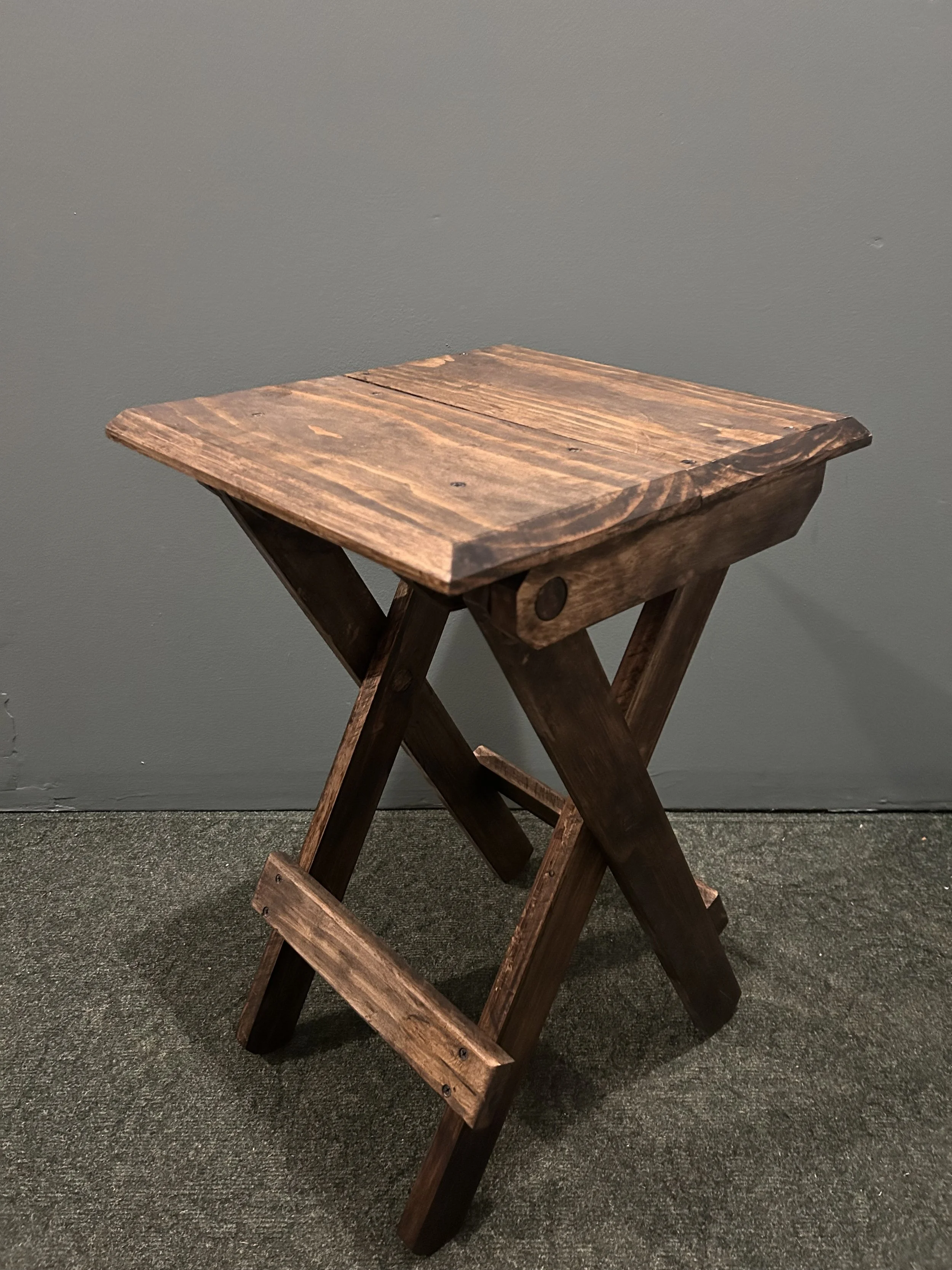 Folding End Table