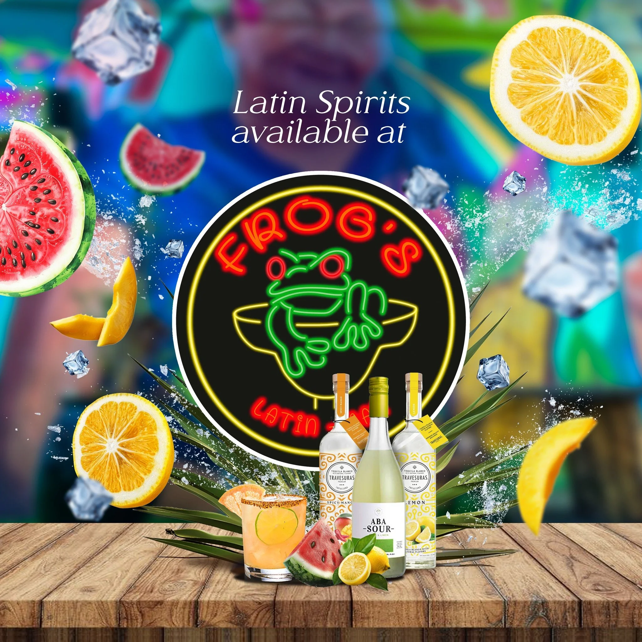 Latin Spirits available at @frogsbar.sydney