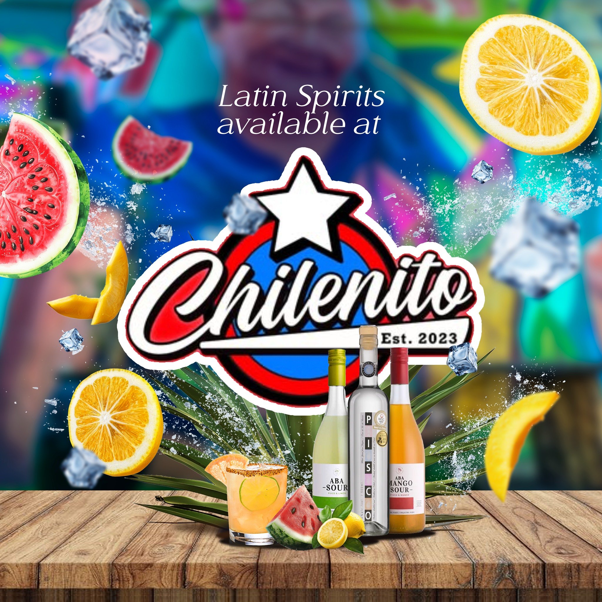 Latin Spirits available at @chilenito.syd