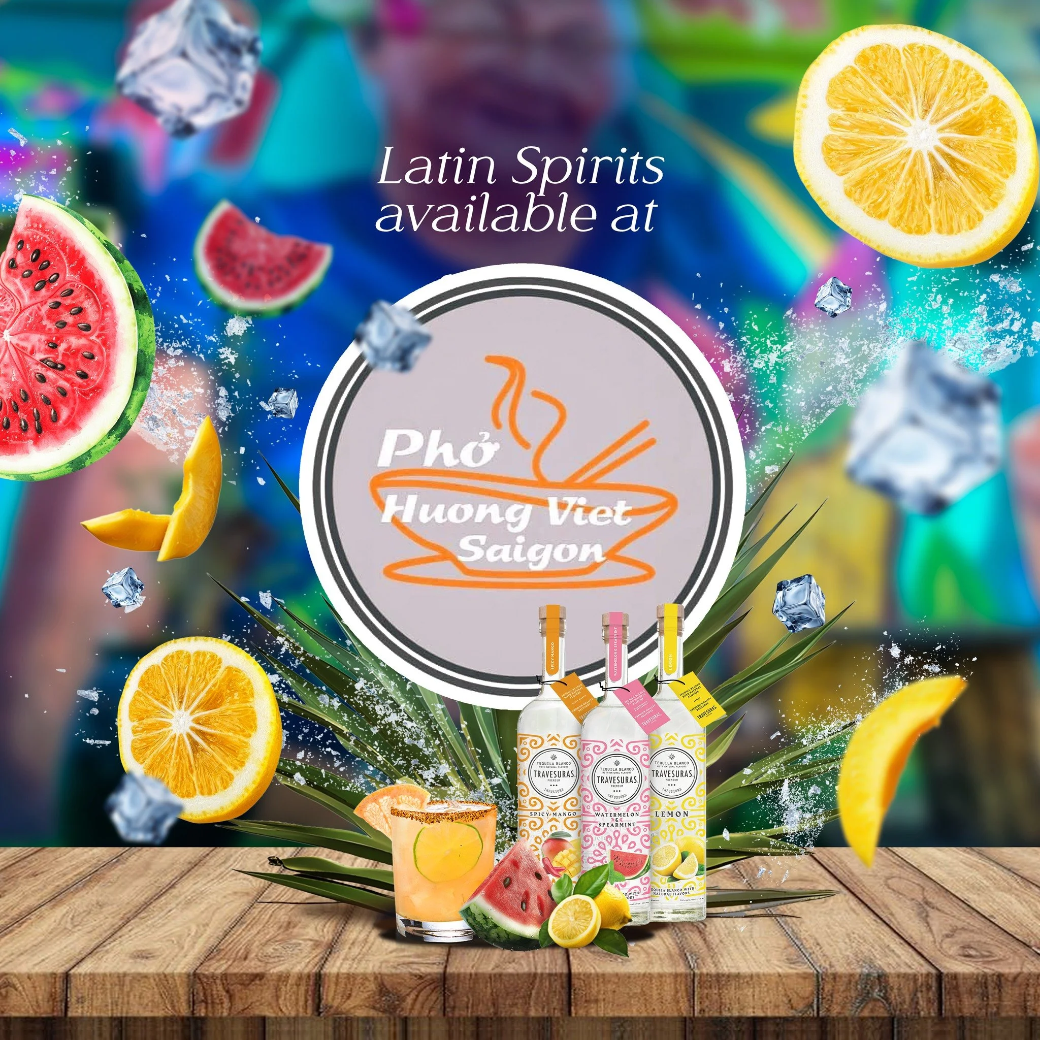 Latin Spirits available at @phohuongvietsaigon
