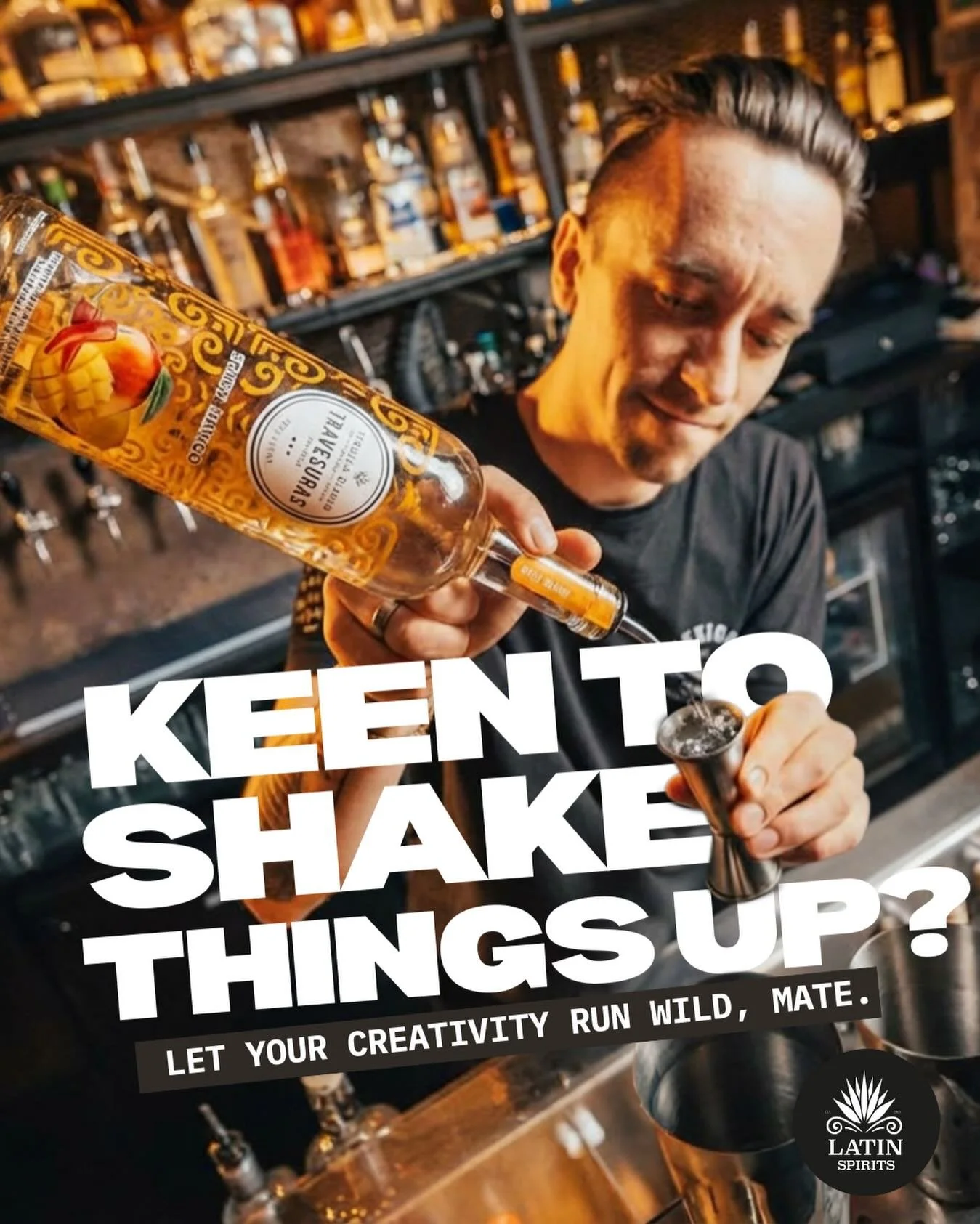 Keen to shake things up? 🍸🔥
This is where creativity meets craftsmanship.
Award-winning infused tequila, made to inspire bartenders, elevate cocktails, and keep guests coming back for more.

This isn&rsquo;t just tequila.
It&rsquo;s a conversation 