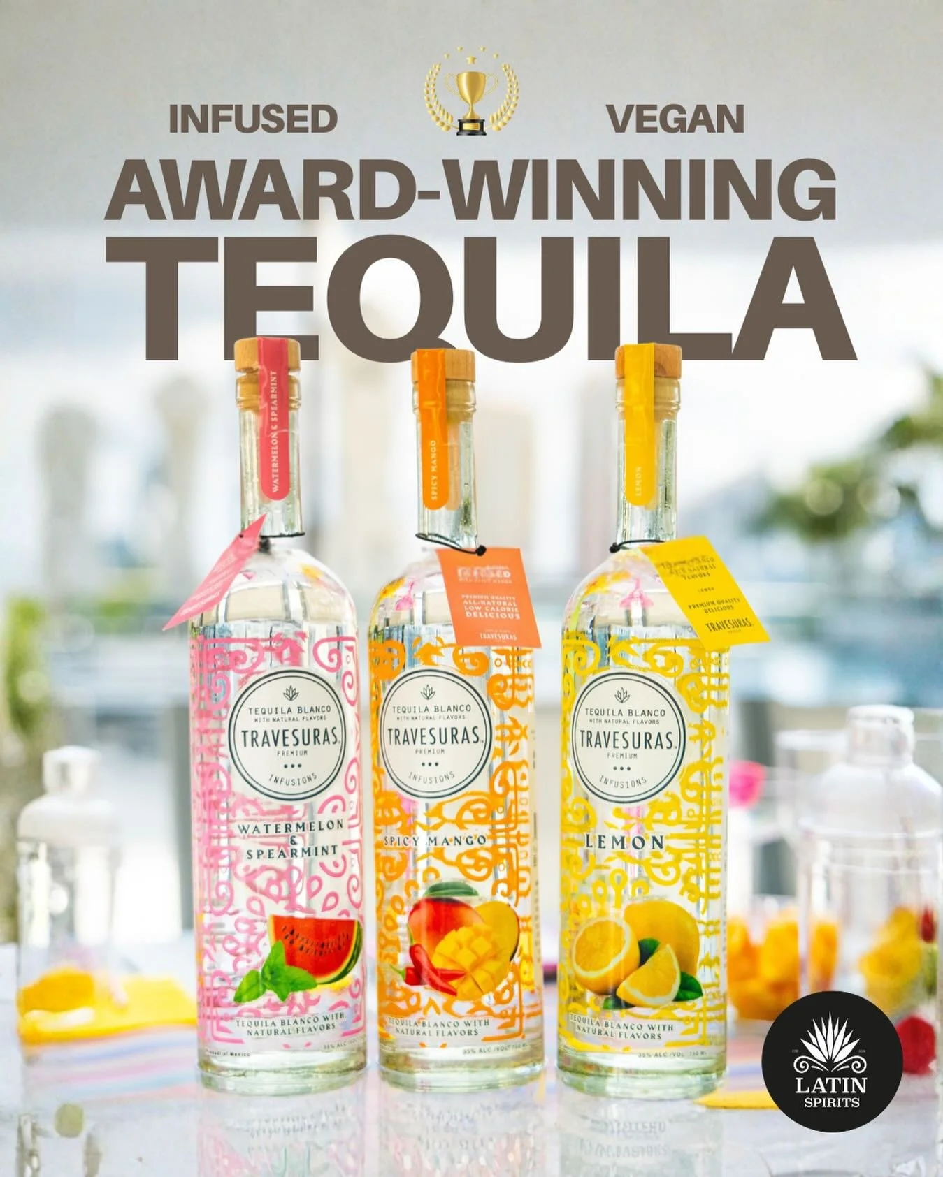 Australia, meet the next evolution of tequila.
✨ Infused. Vegan. Award-Winning.
✨ Unique in the entire Australian market.

From Spicy Mango to Watermelon &amp; Spearmint and Fresh Lemon,
Tequila Travesuras brings the flavour, the freshness, and the L