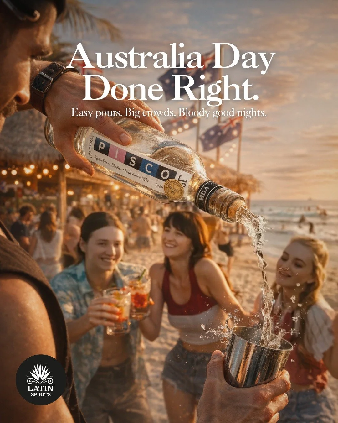 This is how bars win Australia Day 🇦🇺🍹

#piscoaba #piscolovers #premiumpisco #latinspiritsau #chileanpisco #cocktailculture