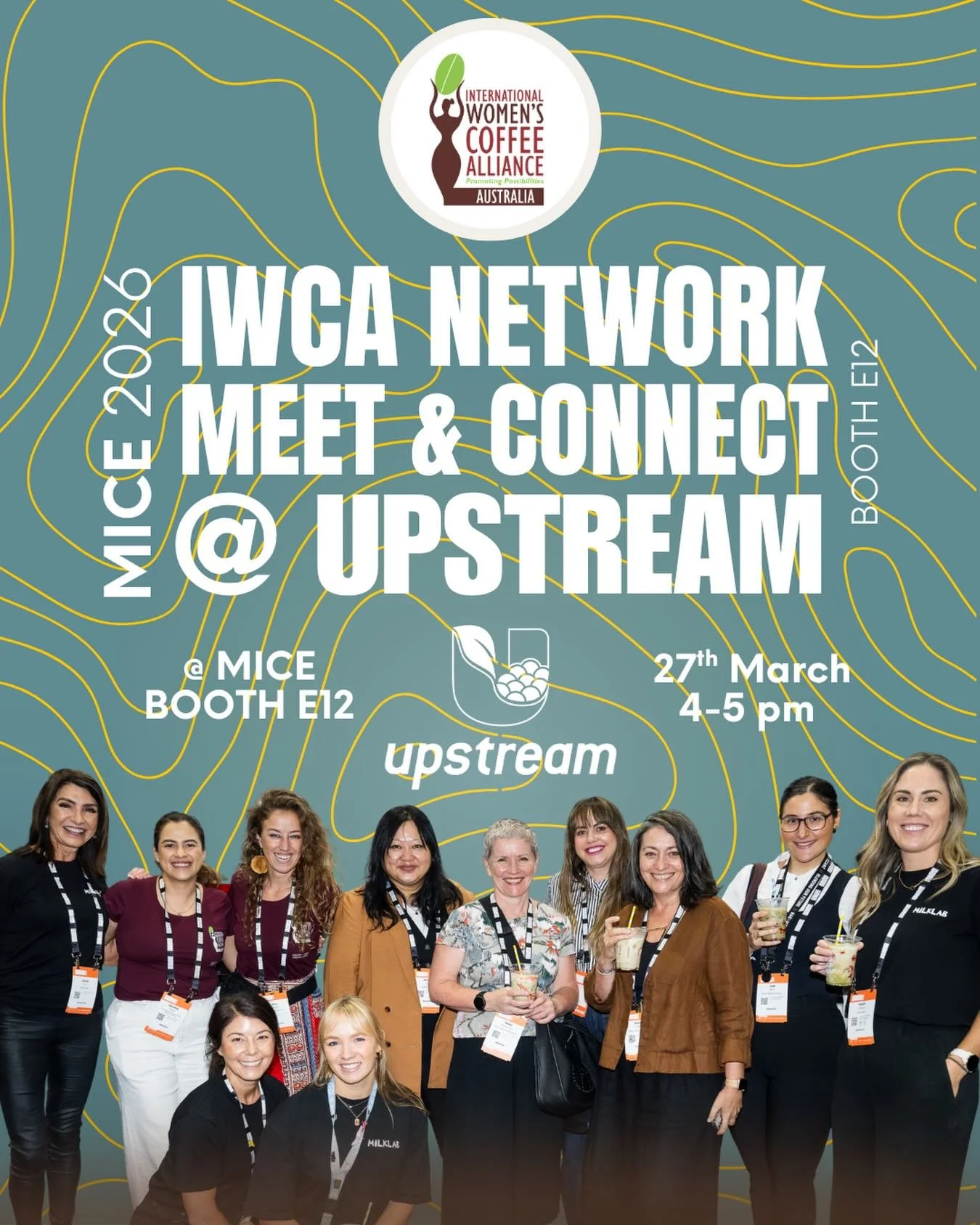 ⚡️ Let&rsquo;s meet at MICE this week! All welcome, an opportunity to say hi &amp; forge relationships 👋 meet the IWCAA board &amp; connect with the Global network . We&rsquo;re here to chat events, advocacy &amp; collaborations. 

Big thanks to the