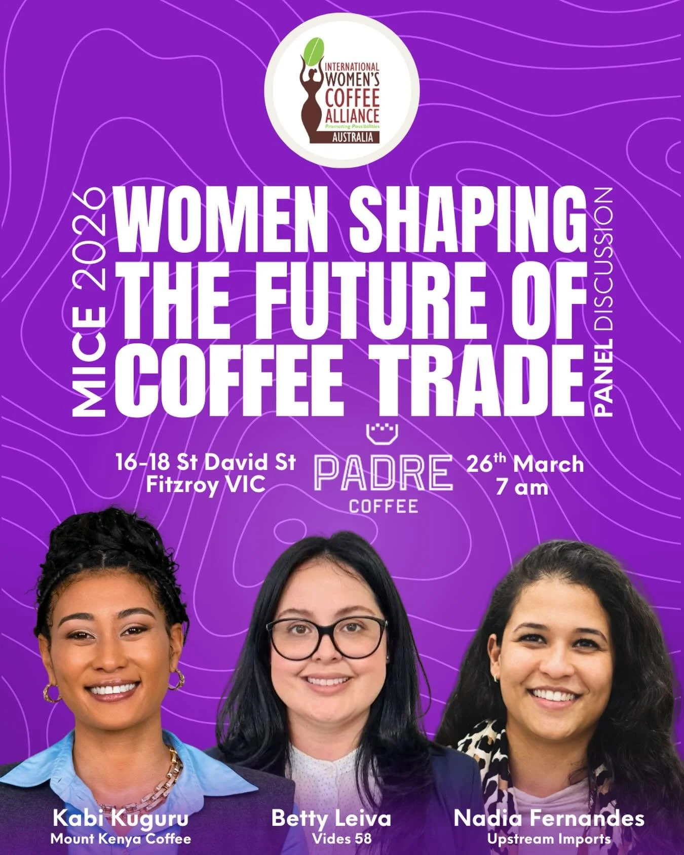 Women are the backbone of coffee production, contributing a significant 70% of farm labour, but the systems that control land, income, and trade were not designed with them at the centre. 
 
On Thursday March 26, we are bringing together a powerhouse