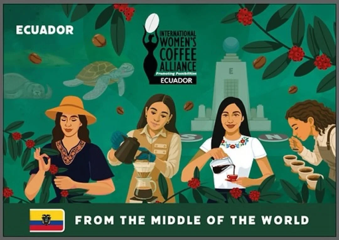 A belated acknowledgment here to welcome and shout out to the women in coffee in Ecuador who have officially joined this growing global network 🙌

Posted @withregram &bull; @iwcaecuador Desde la mitad del mundo, donde el sol marca el centro del plan