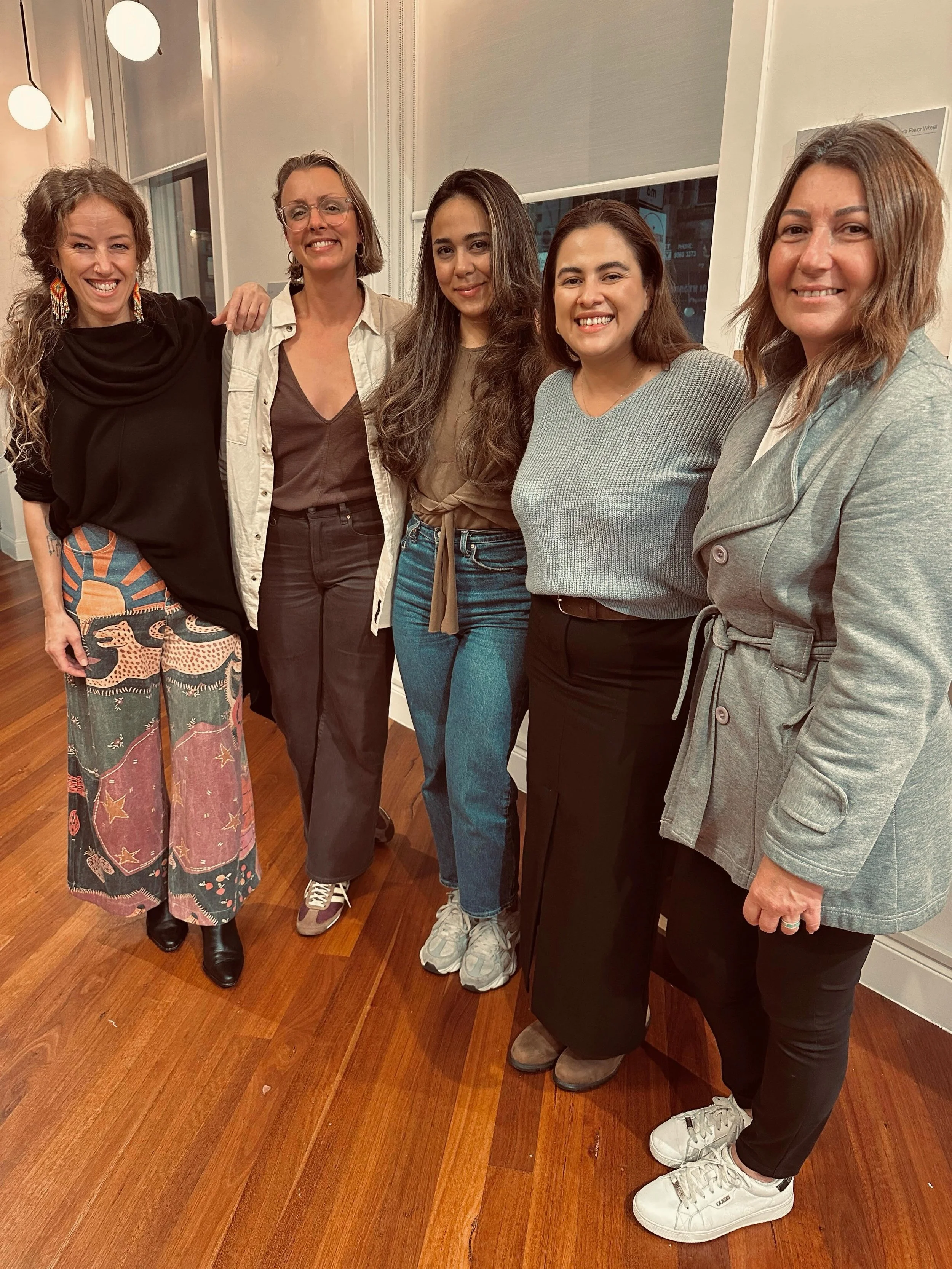 So great to finally meet Sara! @coffeelink.sara 
A coffee producer &amp; @iwca.colombia board member who we had the opportunity to connect with last night in Sydney. 
Sara has been touring Australia sharing her incredible coffees, and experience. 
🌱