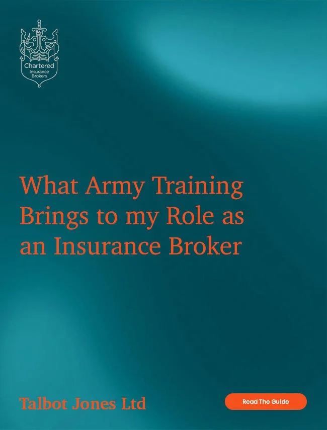 What army training brings to my role as an insurance broker