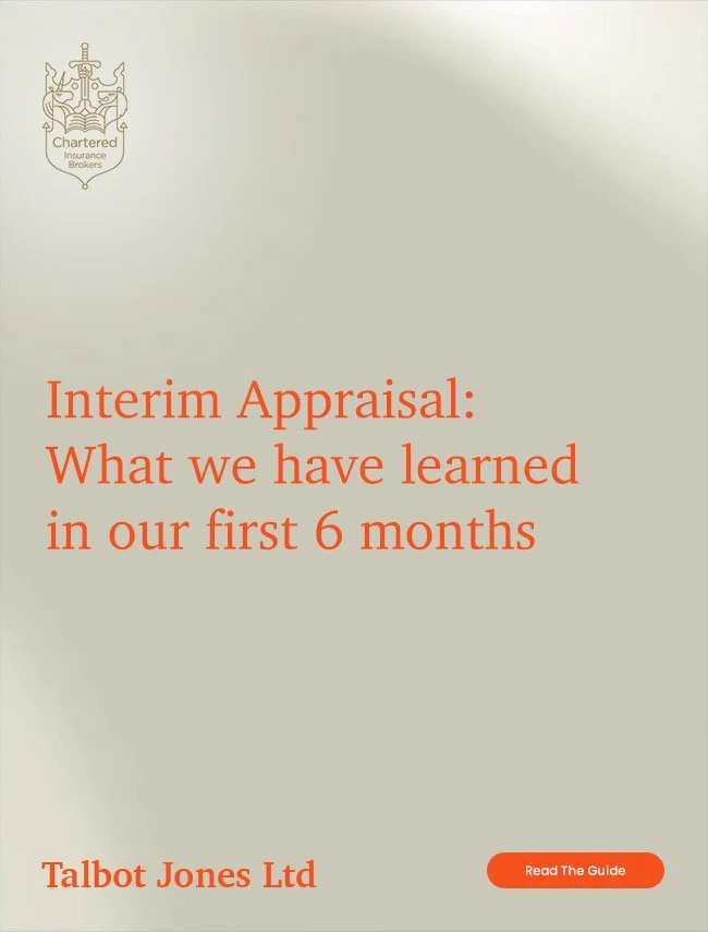 Interim Appraisal, What we have learned in our first 6 months