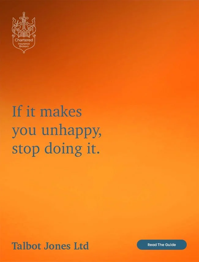 If it makes you unhappy, stop doing it.
