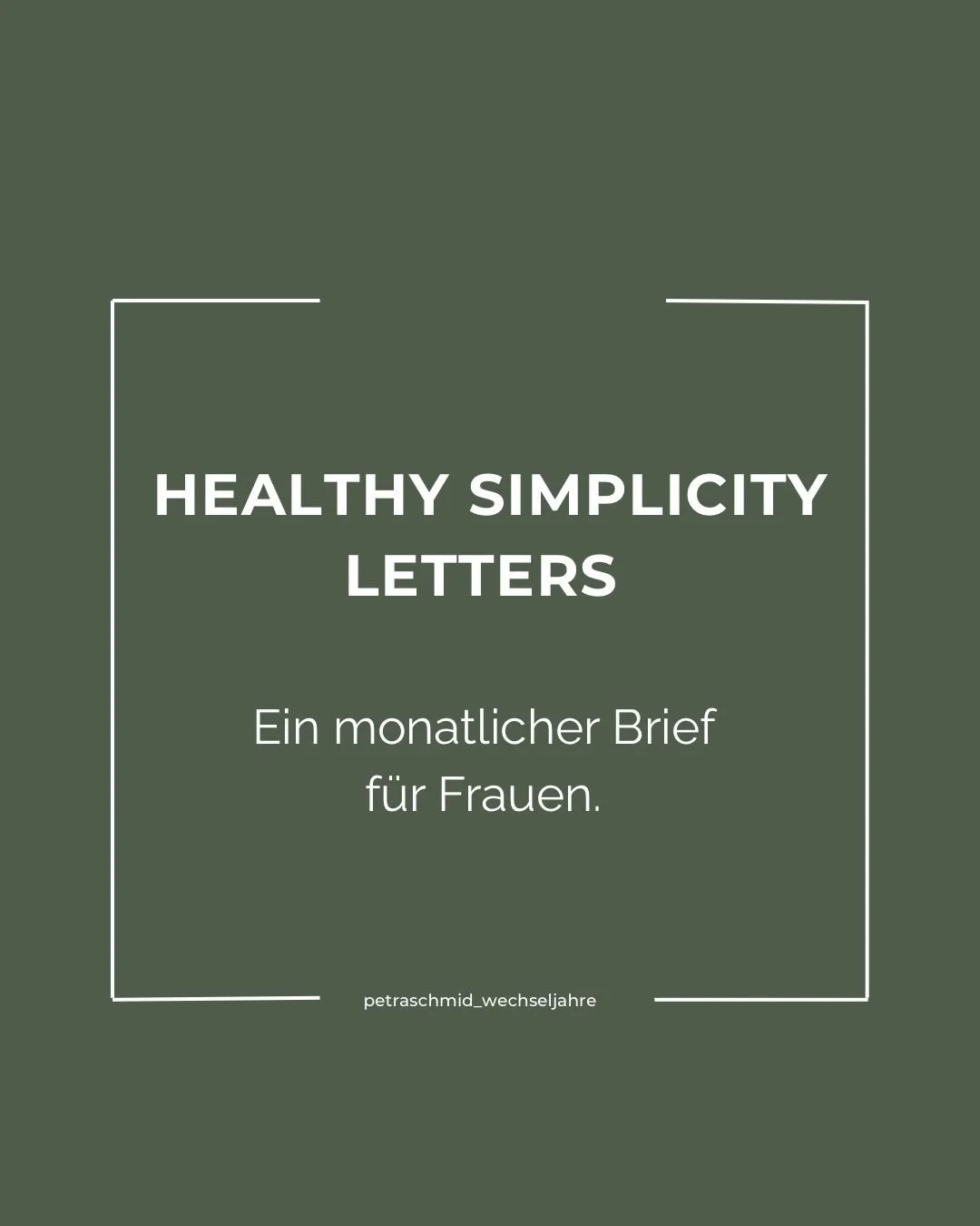 Es gibt Gedanken, die brauchen Raum.

Gesundheit, &Auml;lterwerden und die Art, wie wir unser Leben gestalten, lassen sich nicht zwischen zwei Bildern erkl&auml;ren.
Sie wollen Zeit.
Und die M&ouml;glichkeit, nachzusp&uuml;ren, was sich stimmig anf&u