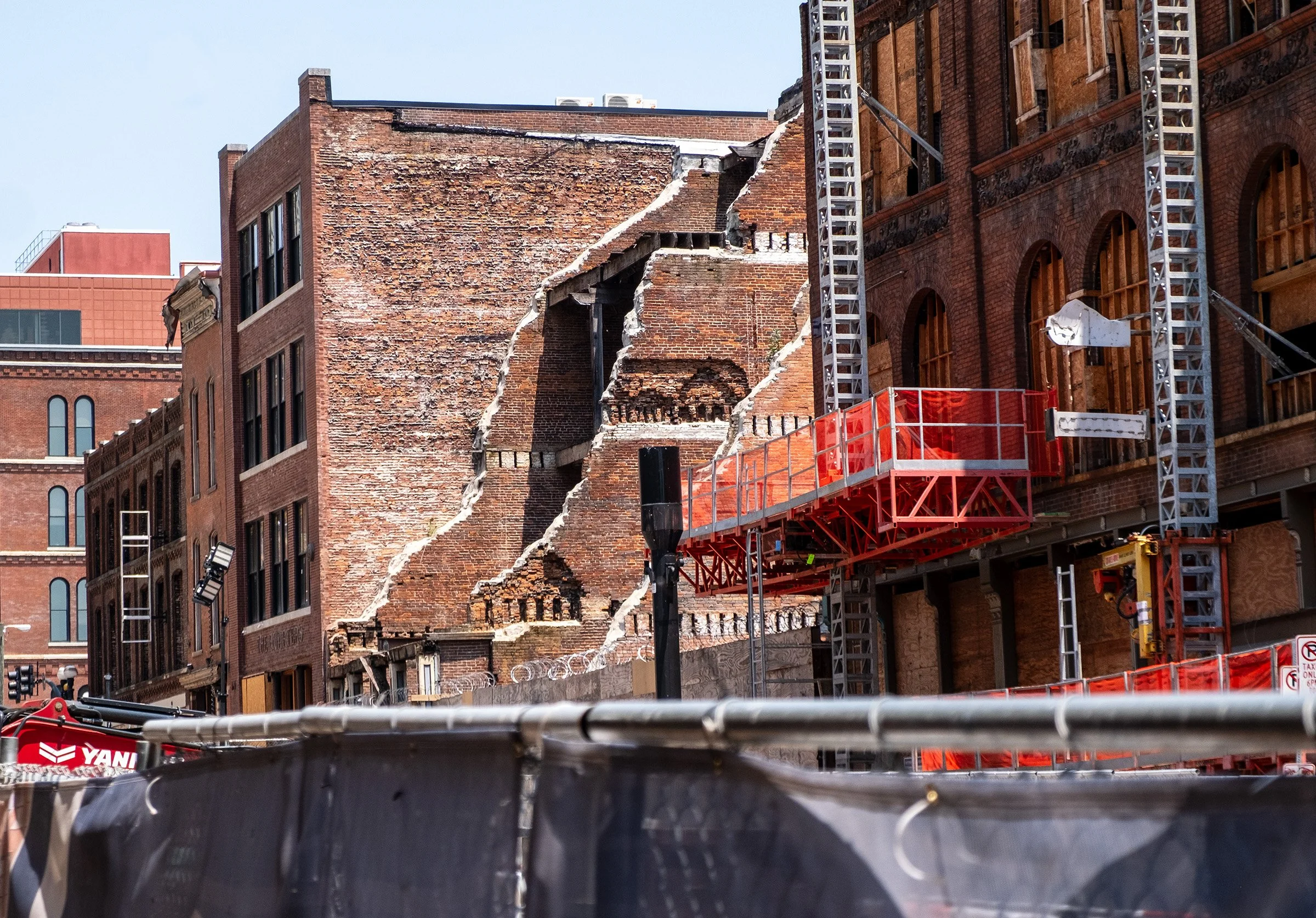 2nd Avenue Bomb Devastation Nashville