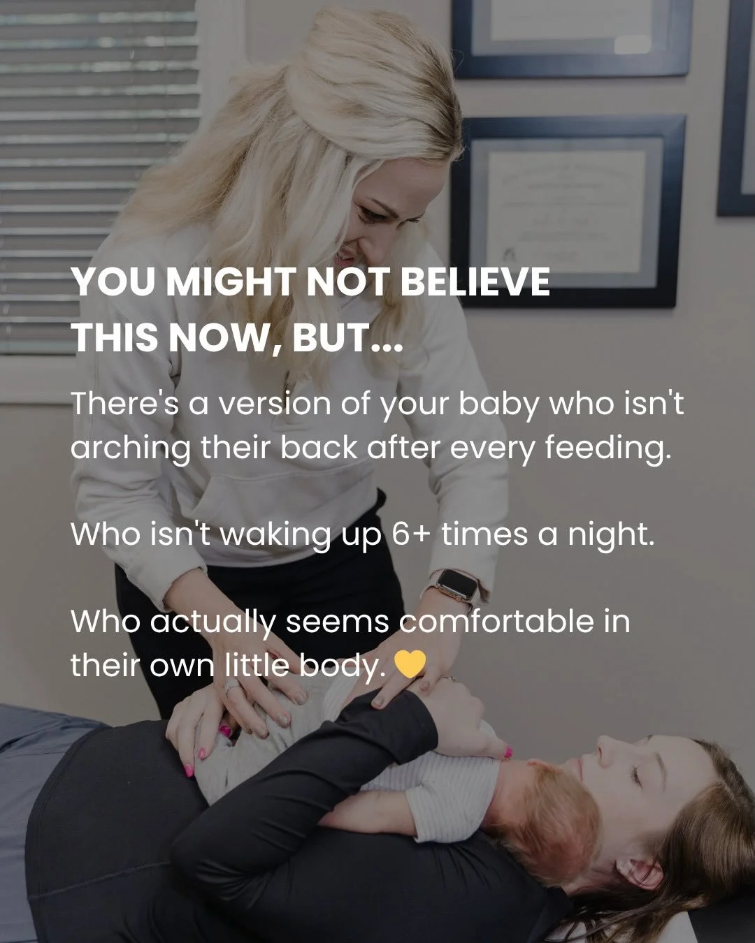 At Dr. Ashley Family Chiropractic, I specialize in helping mommas and babies feel their very best 🥰
⠀⠀⠀⠀⠀⠀⠀⠀⠀
If you&rsquo;ve been waiting for a sign to finally prioritize yourself or get your little one checked, this is it. 
⠀⠀⠀⠀⠀⠀⠀⠀⠀
I&rsquo;d lov