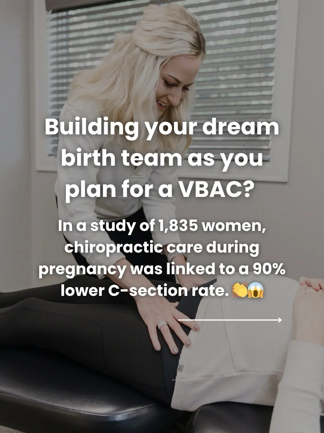 Research shows women pursue VBAC out of a deep desire for autonomy, a positive birth experience, and the ability to make informed choices about their own bodies.
⠀⠀⠀⠀⠀⠀⠀⠀⠀
Those values fit naturally with what chiropractic care is built on: supporting