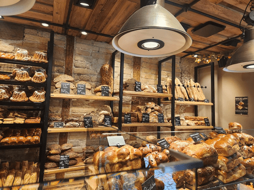 Fresh Breads in Petit France Boulangerie