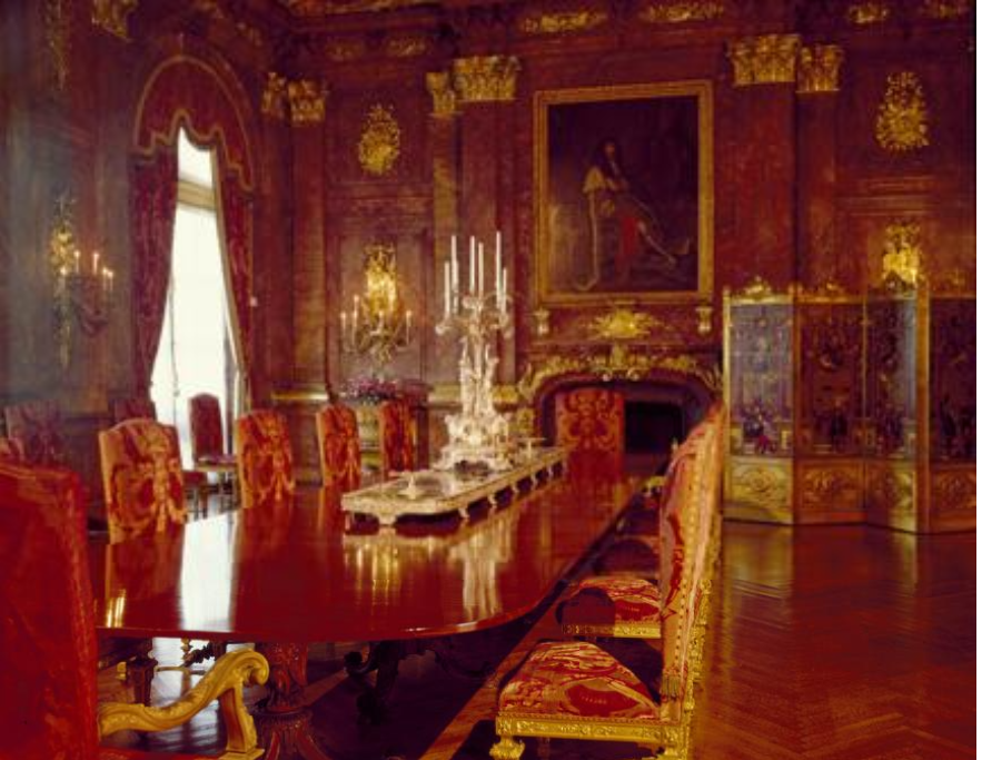 Grand Dining Room at Marble House in Newport Rhode Island