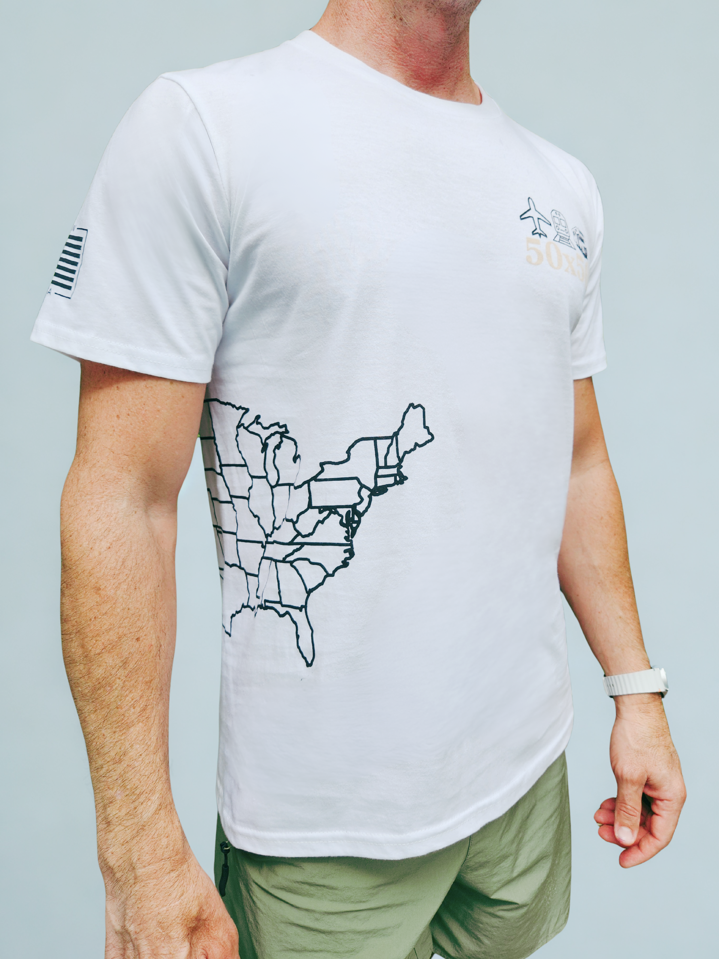 Men's 100% Cotton Wanderlust Tee