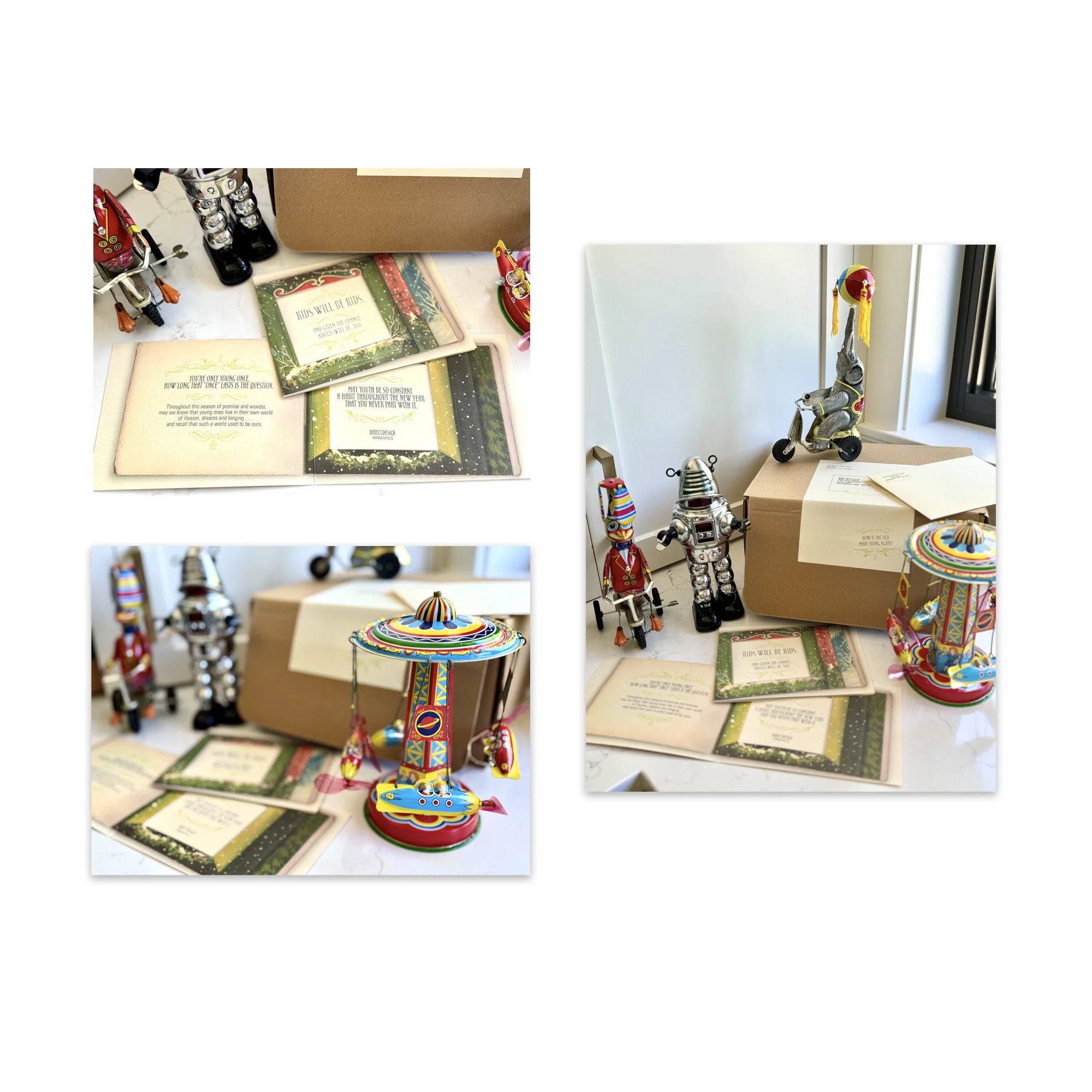 An image of TLG's client holiday package.