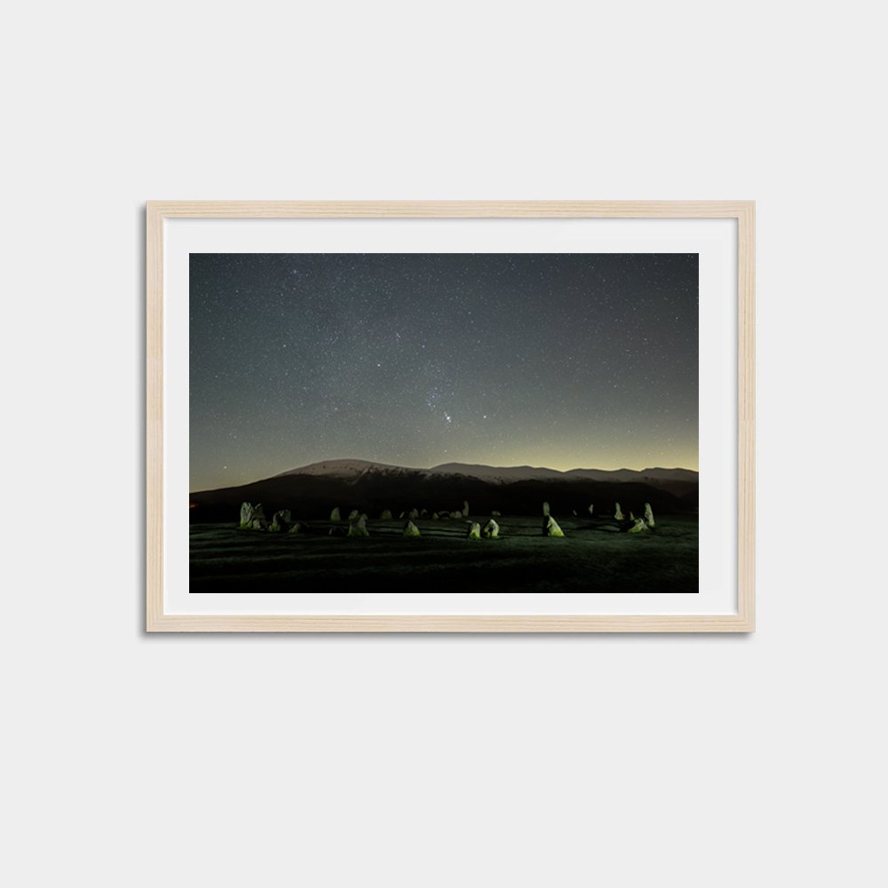 Orion Starscape over Castlerigg OAK FRAME.jpg