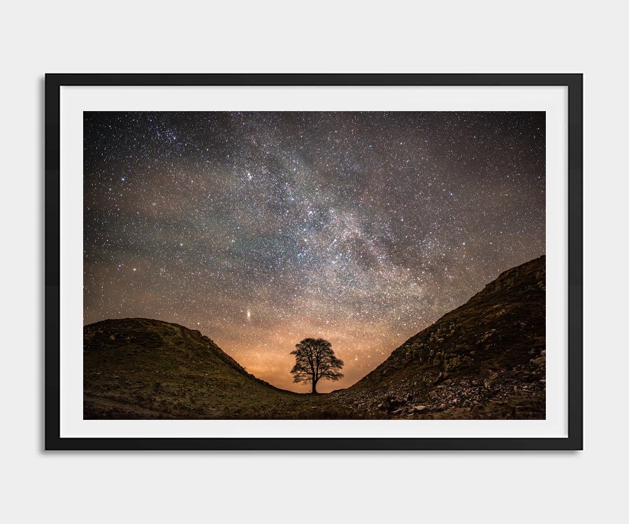 Sycamore Gap Starscape